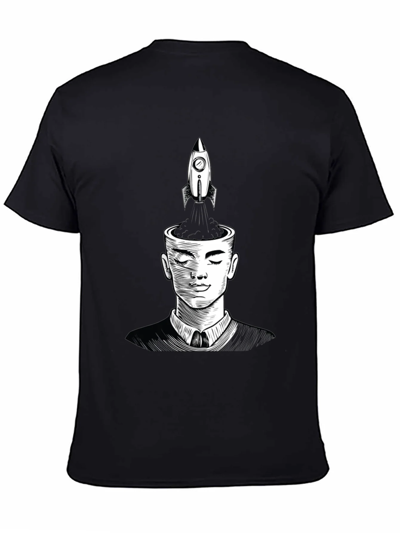 Rocket Mind T-Shirt - Creative Thinking Design