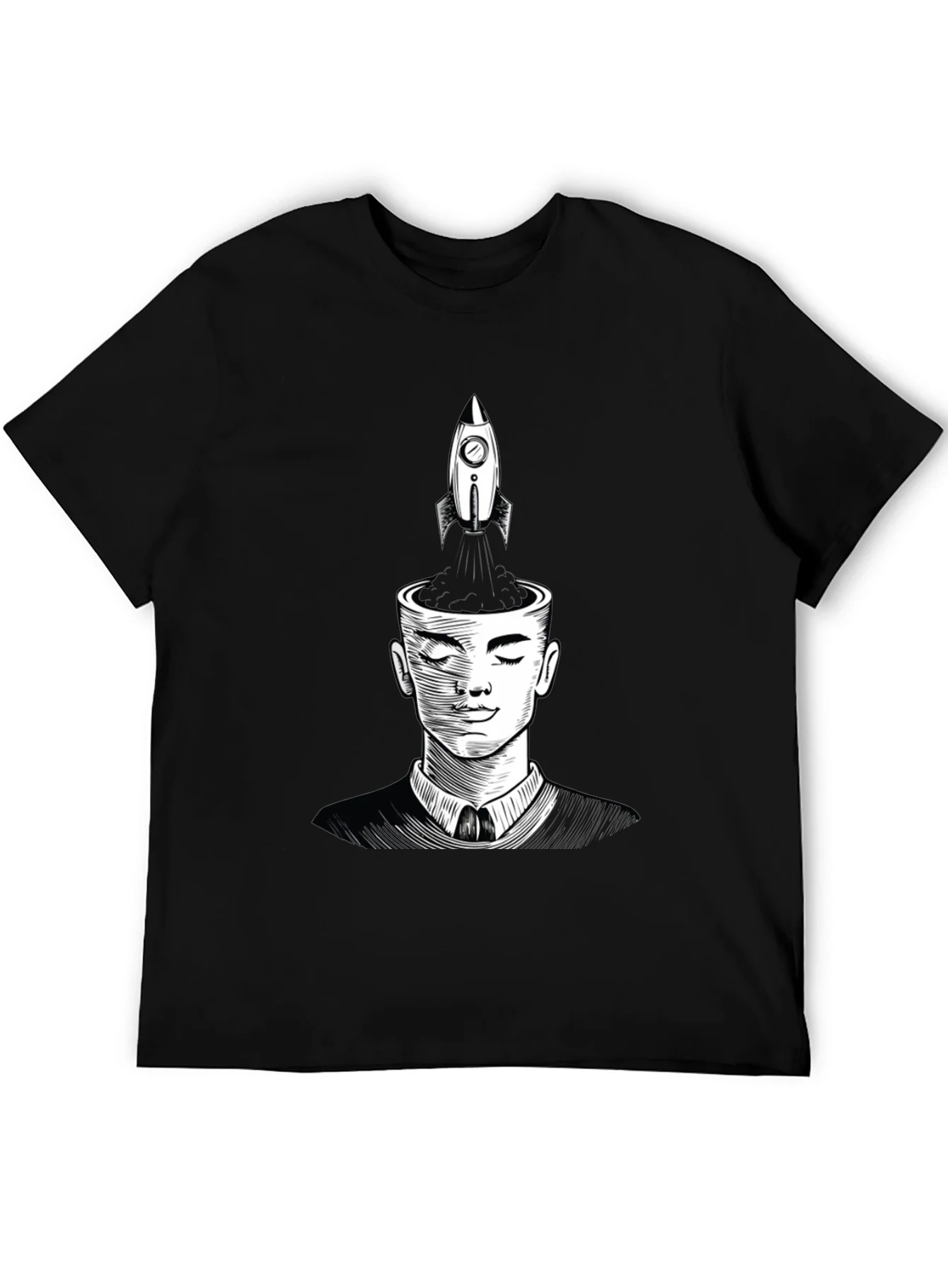 Rocket Mind T-Shirt - Creative Thinking Design