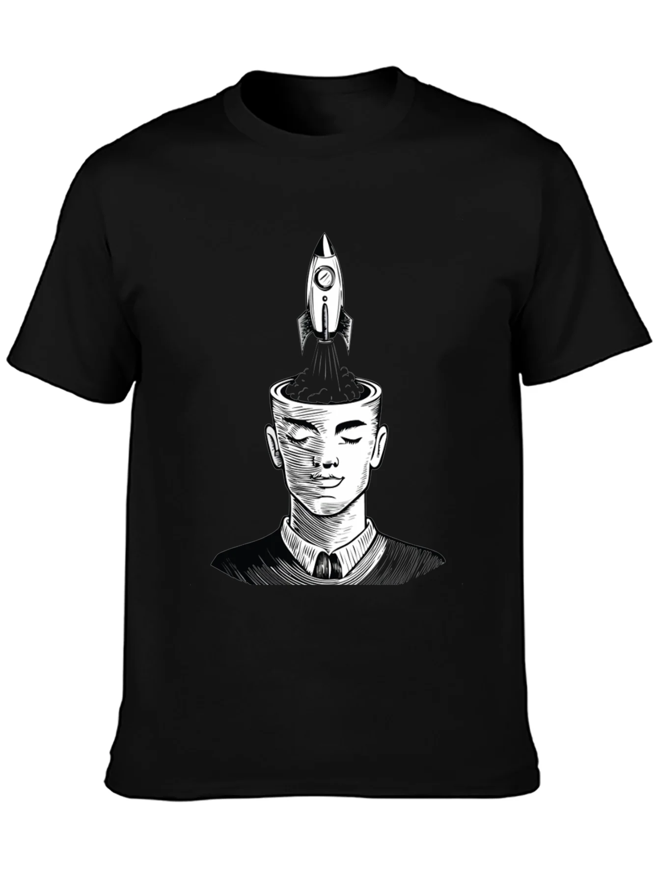 Rocket Mind T-Shirt - Creative Thinking Design