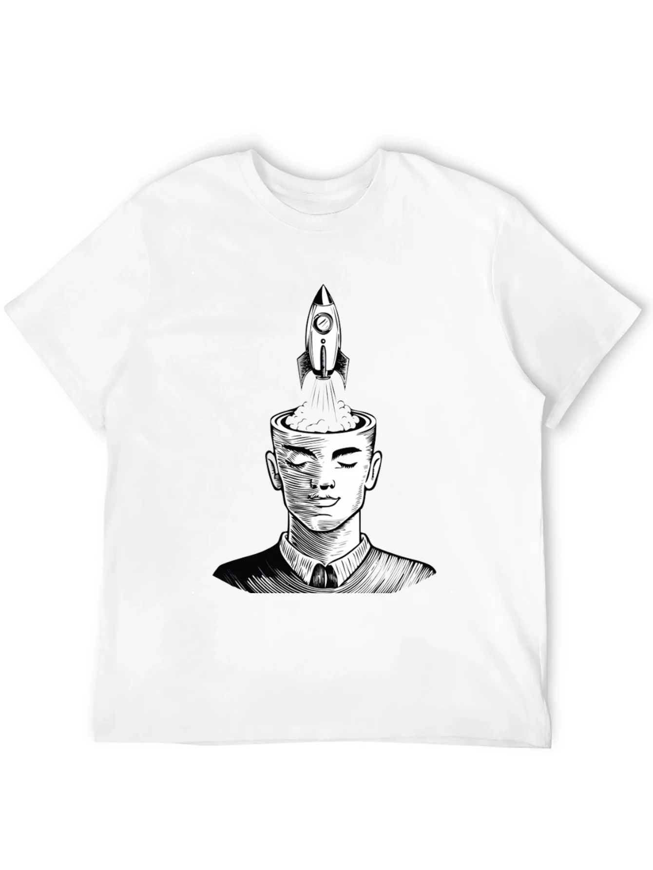 Rocket Mind T-Shirt - Creative Thinking Design