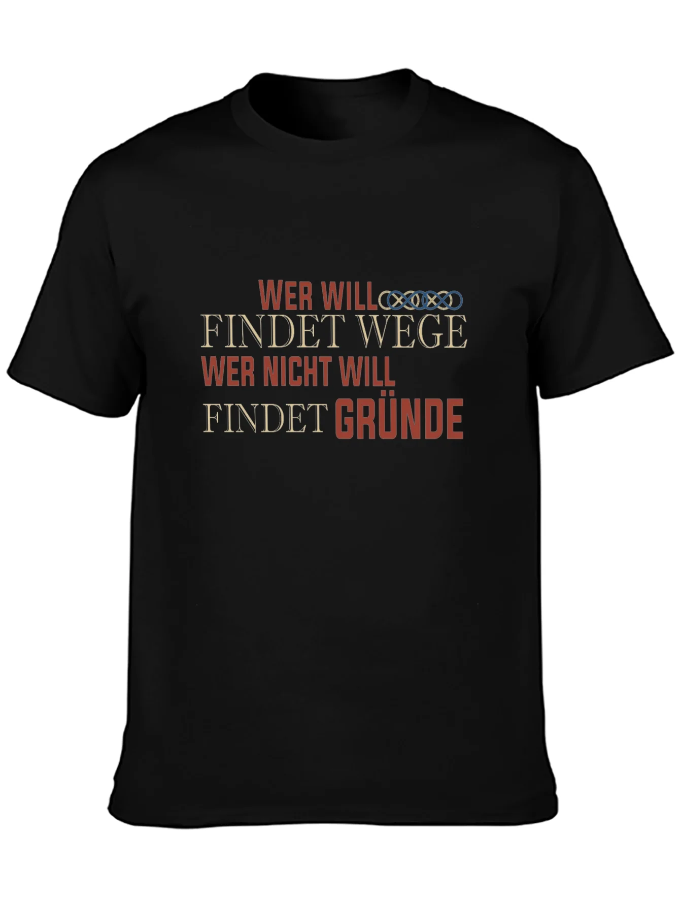 Motivational German Phrase T-Shirt