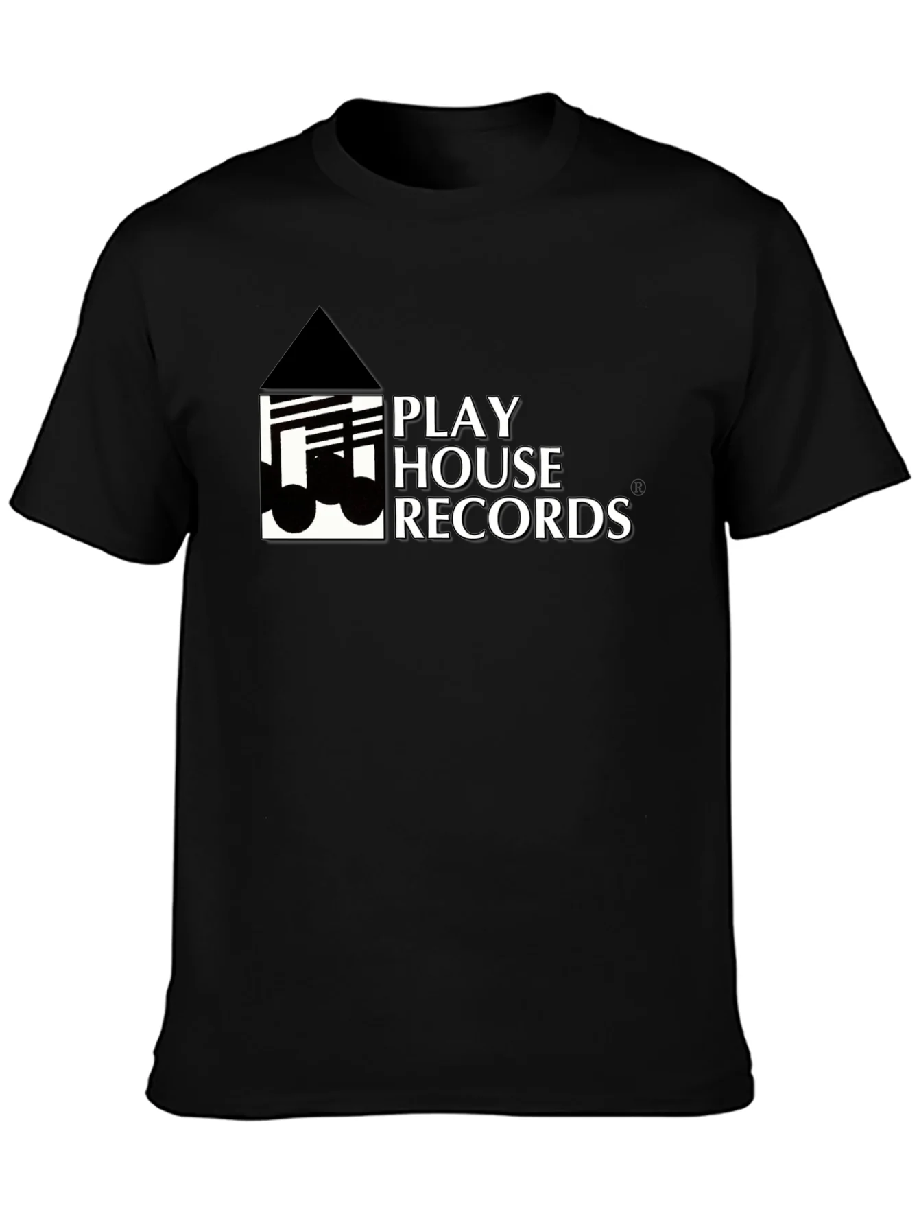 Play House Records Black Graphic T-Shirt