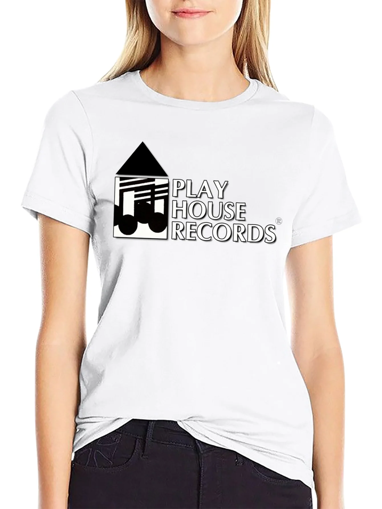 Play House Records Black Graphic T-Shirt