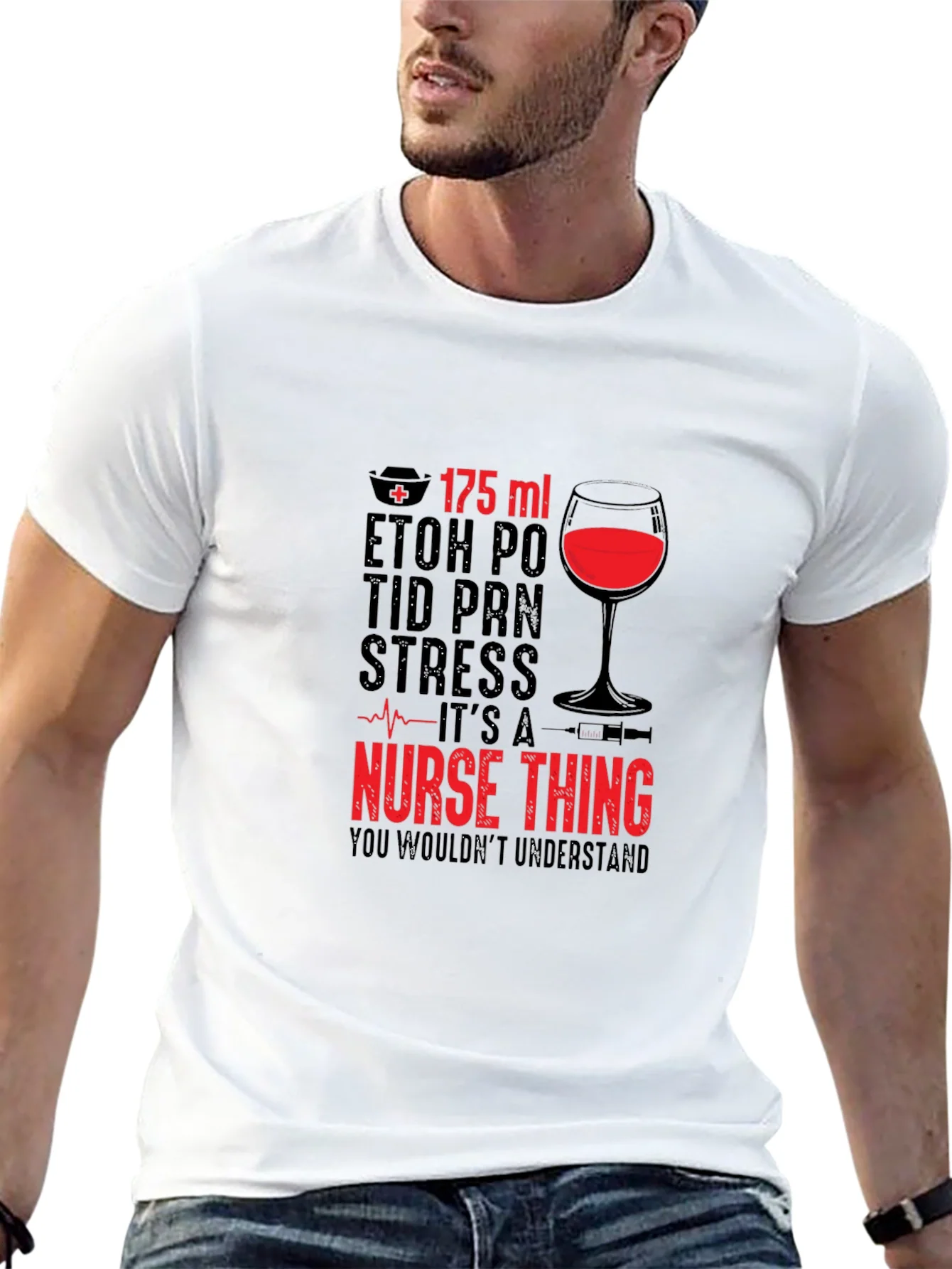 Nurse Wine T-Shirt - Its a Nurse Thing