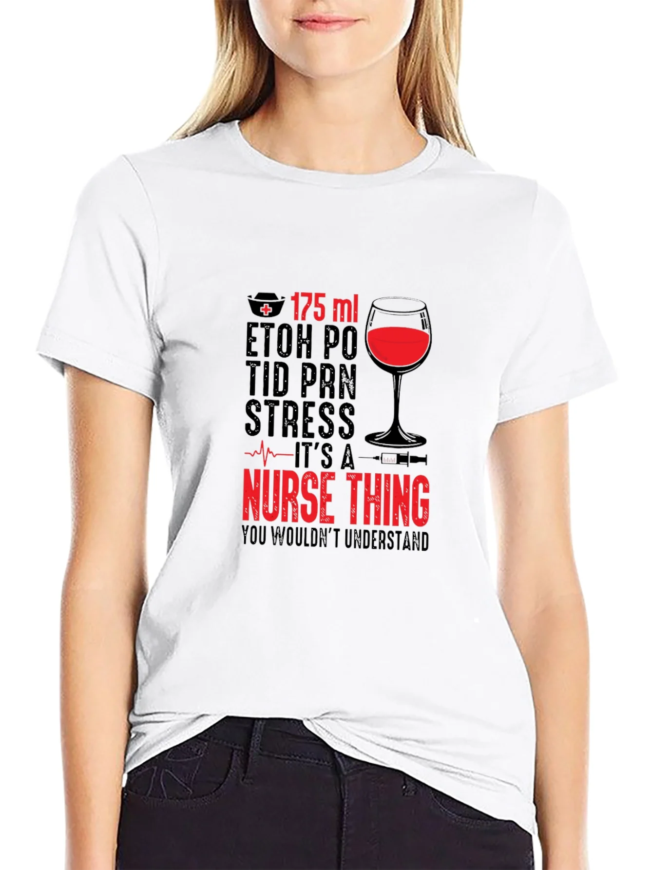 Nurse Wine T-Shirt - Its a Nurse Thing