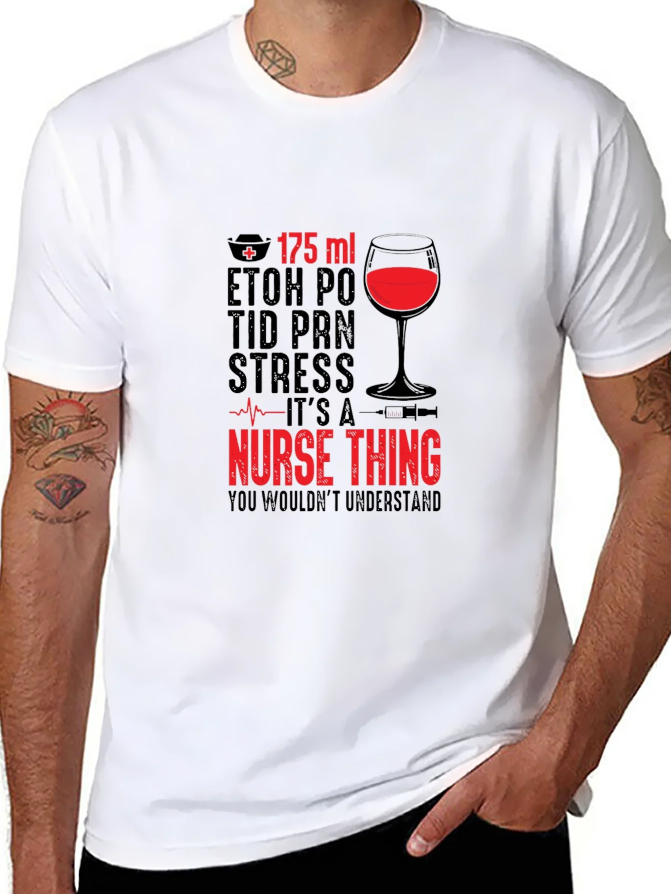 Nurse Wine T-Shirt - Its a Nurse Thing
