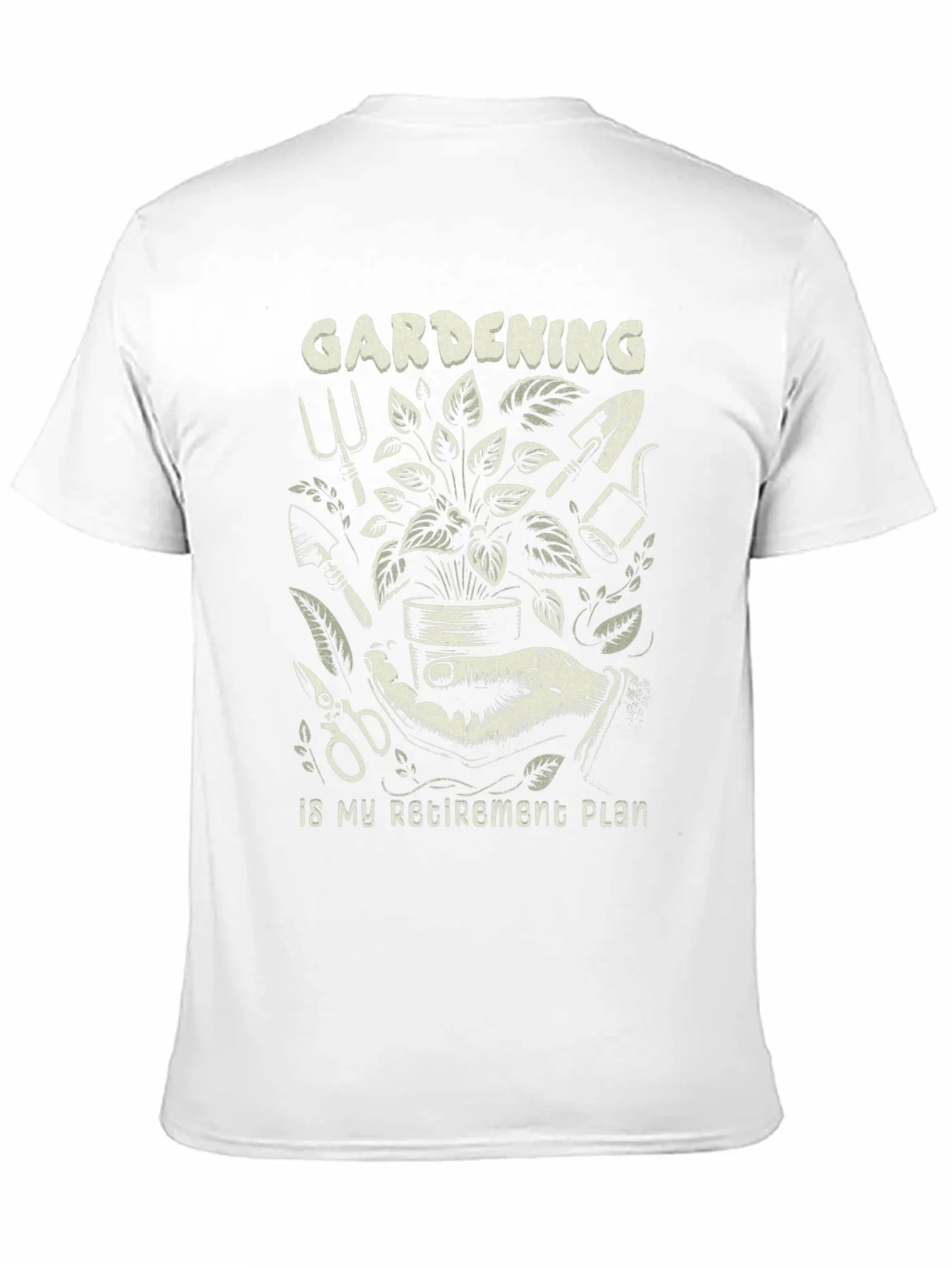 Gardening Retirement Plan T-Shirt: Hobby Tee for Gardeners