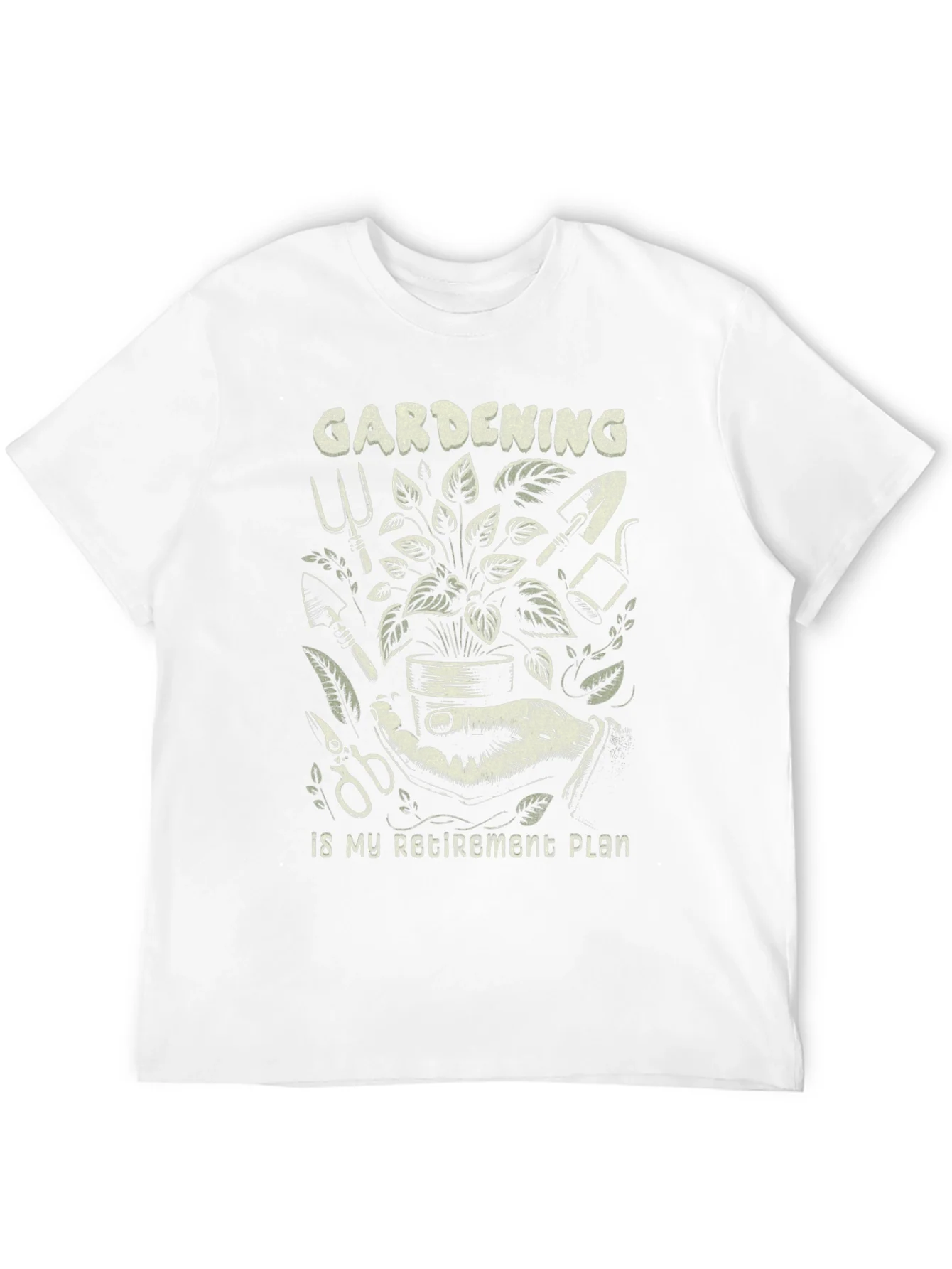 Gardening Retirement Plan T-Shirt: Hobby Tee for Gardeners