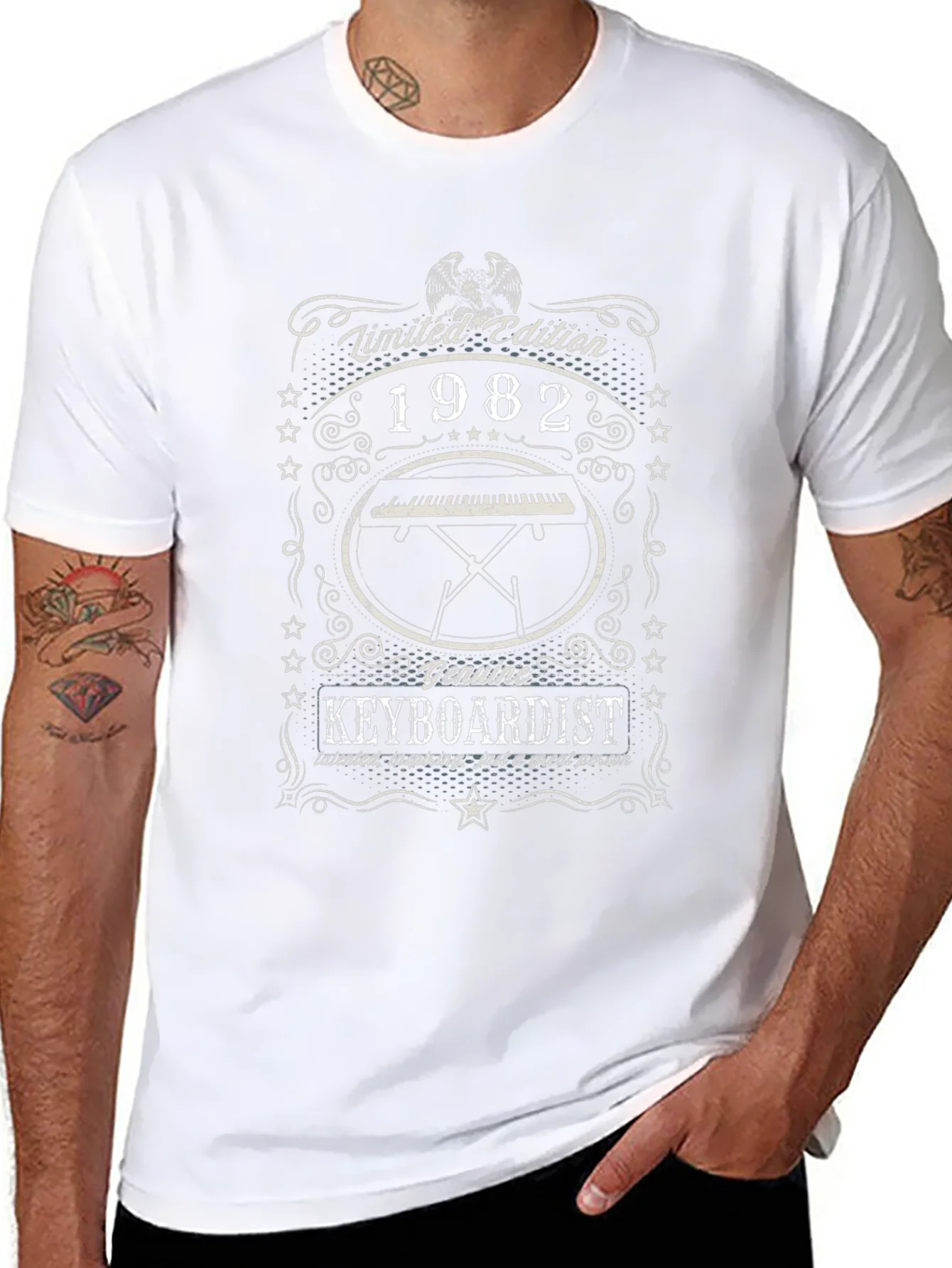 Limited Edition 1982 Keyboardist Graphic Tee