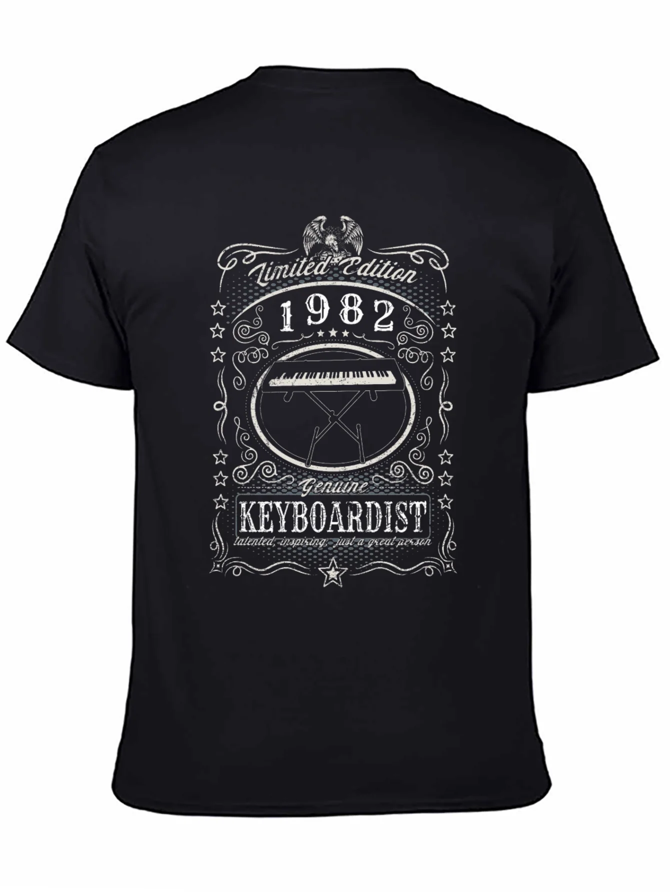 Limited Edition 1982 Keyboardist Graphic Tee