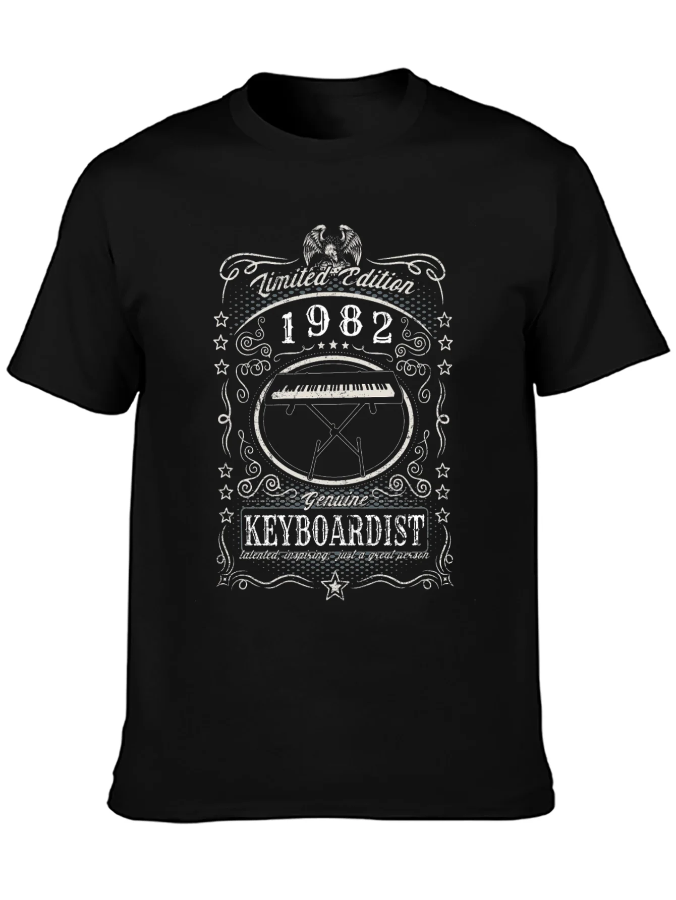 Limited Edition 1982 Keyboardist Graphic Tee