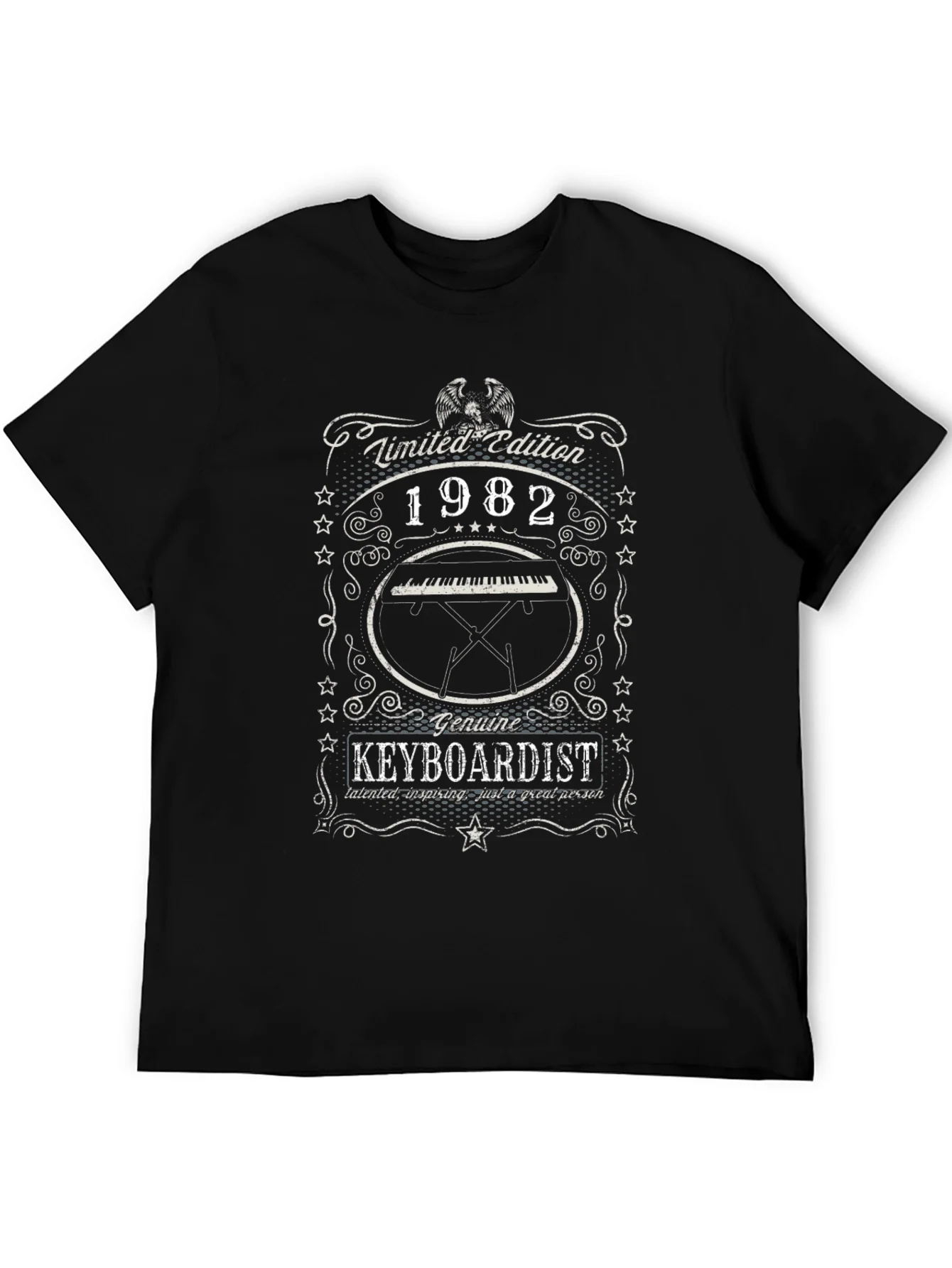 Limited Edition 1982 Keyboardist Graphic Tee