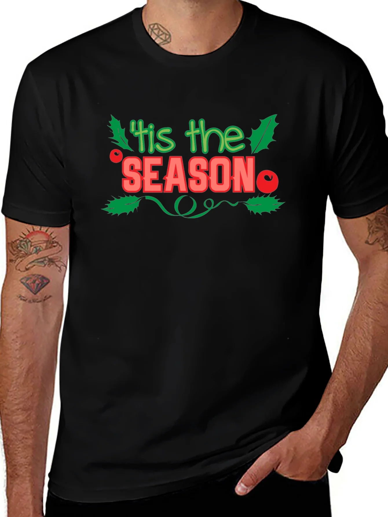 Tis the Season Holiday Graphic Tee