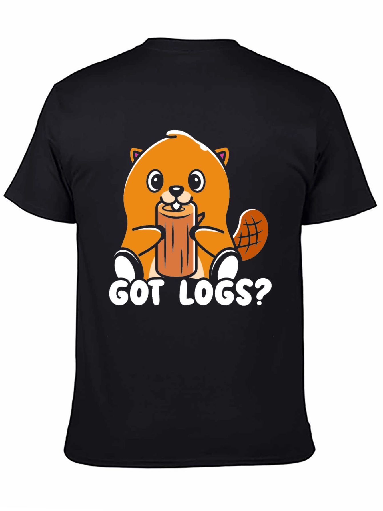 Got Logs? Beaver Graphic T-Shirt