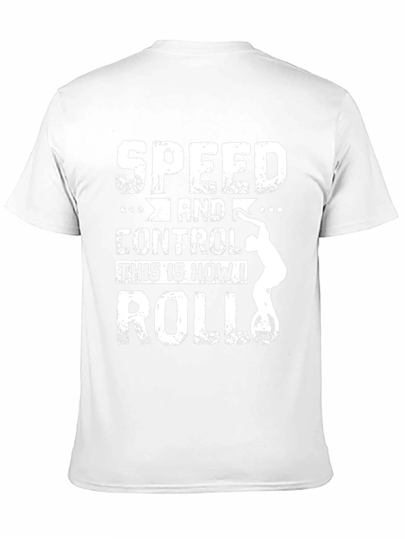 Speed & Control T-Shirt: Unicycle Design
