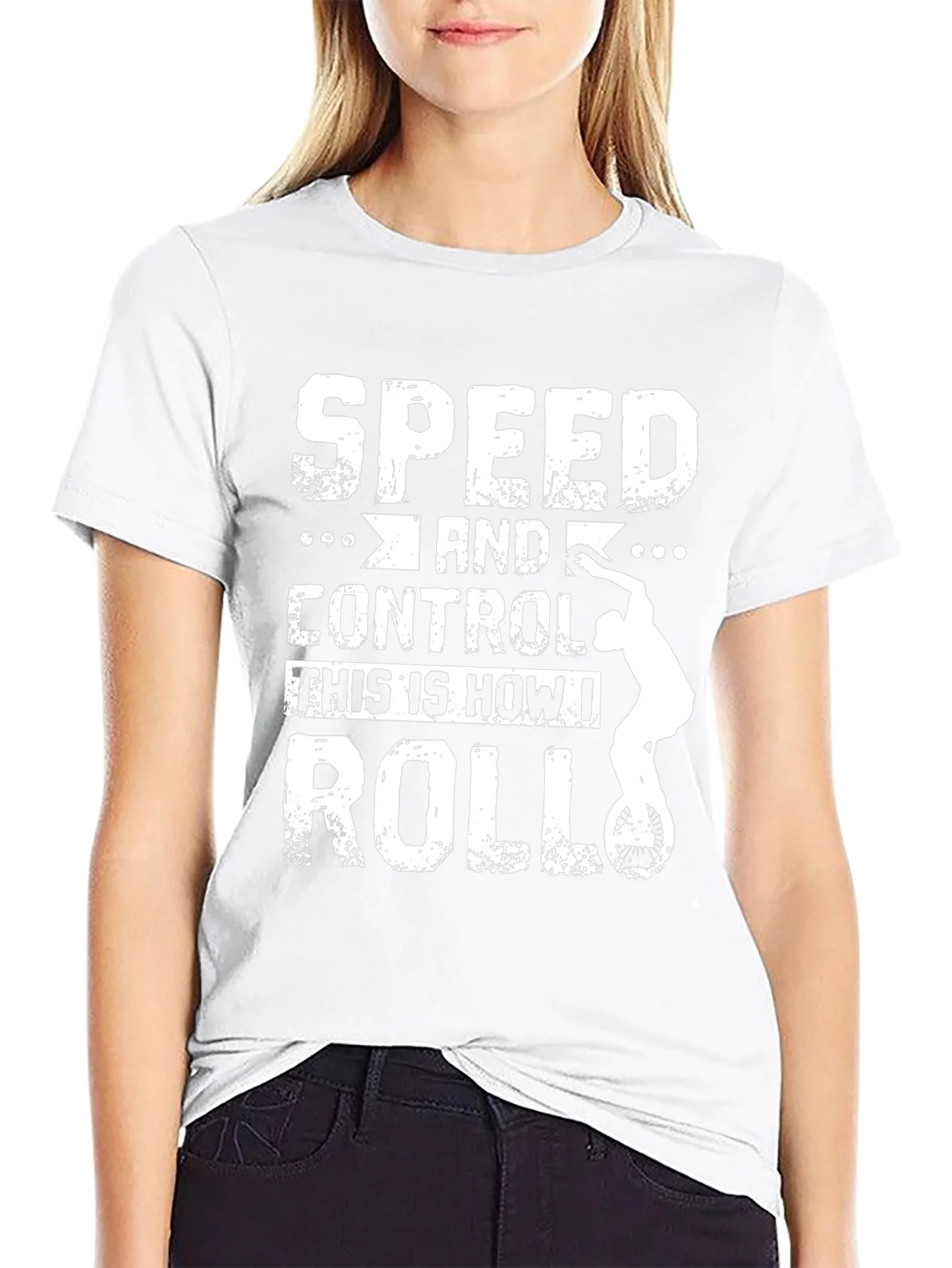 Speed & Control T-Shirt: Unicycle Design