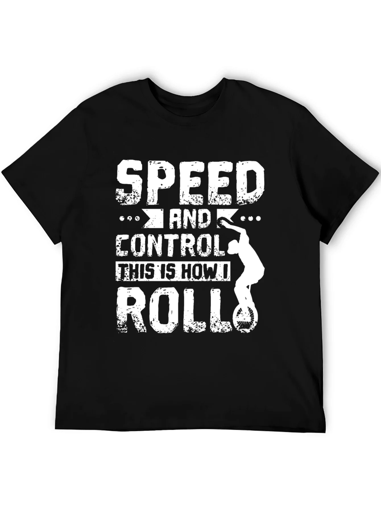 Speed & Control T-Shirt: Unicycle Design