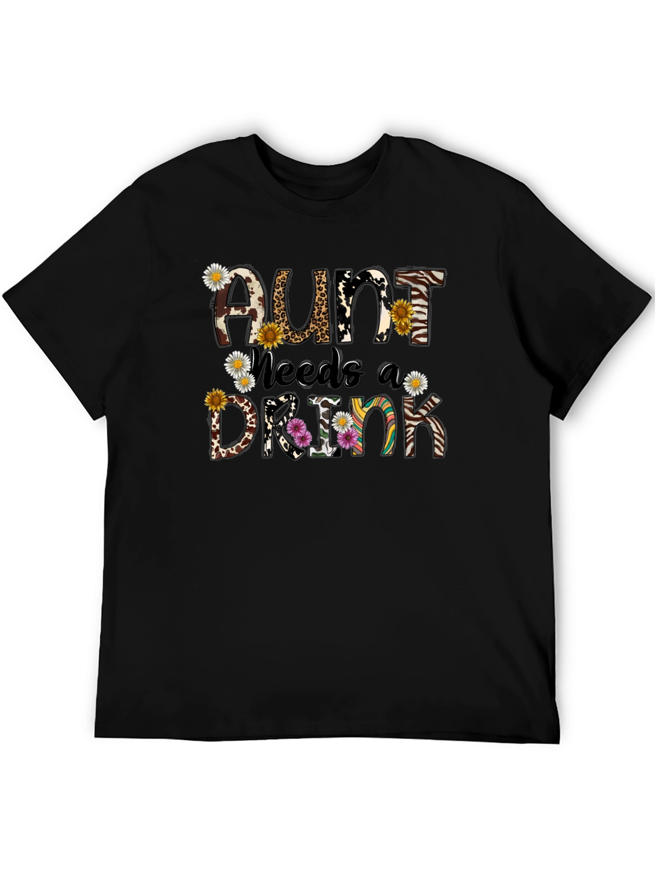 Aunt Needs A Drink Graphic T-Shirt
