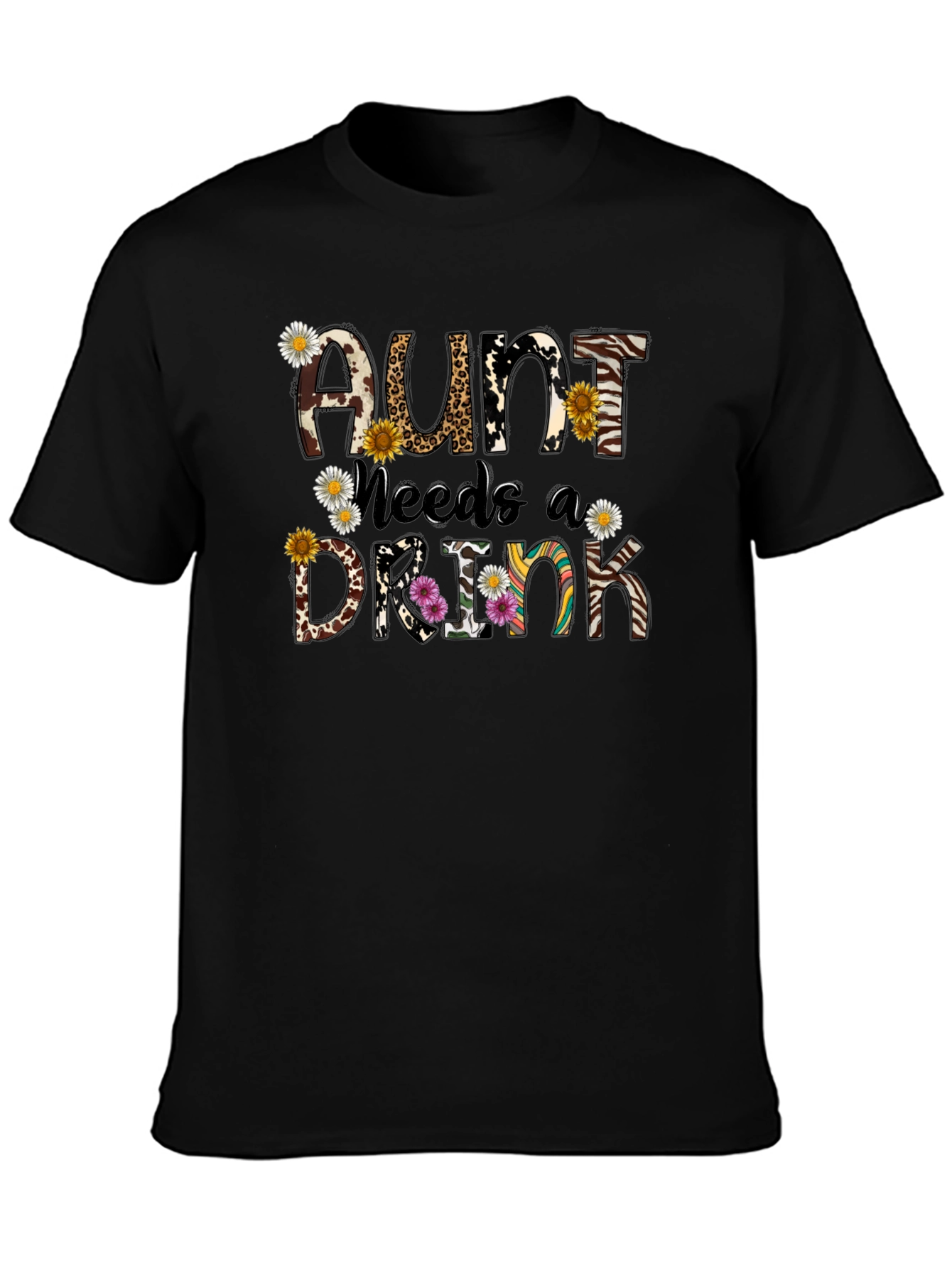 Aunt Needs A Drink Graphic T-Shirt