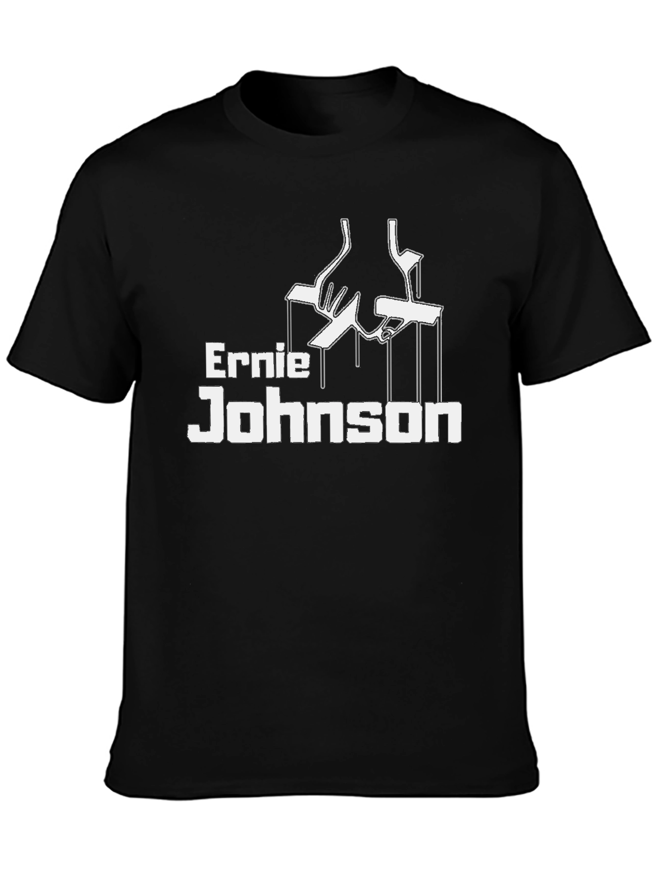 Ernie Johnson Godfather Style T-Shirt - Black