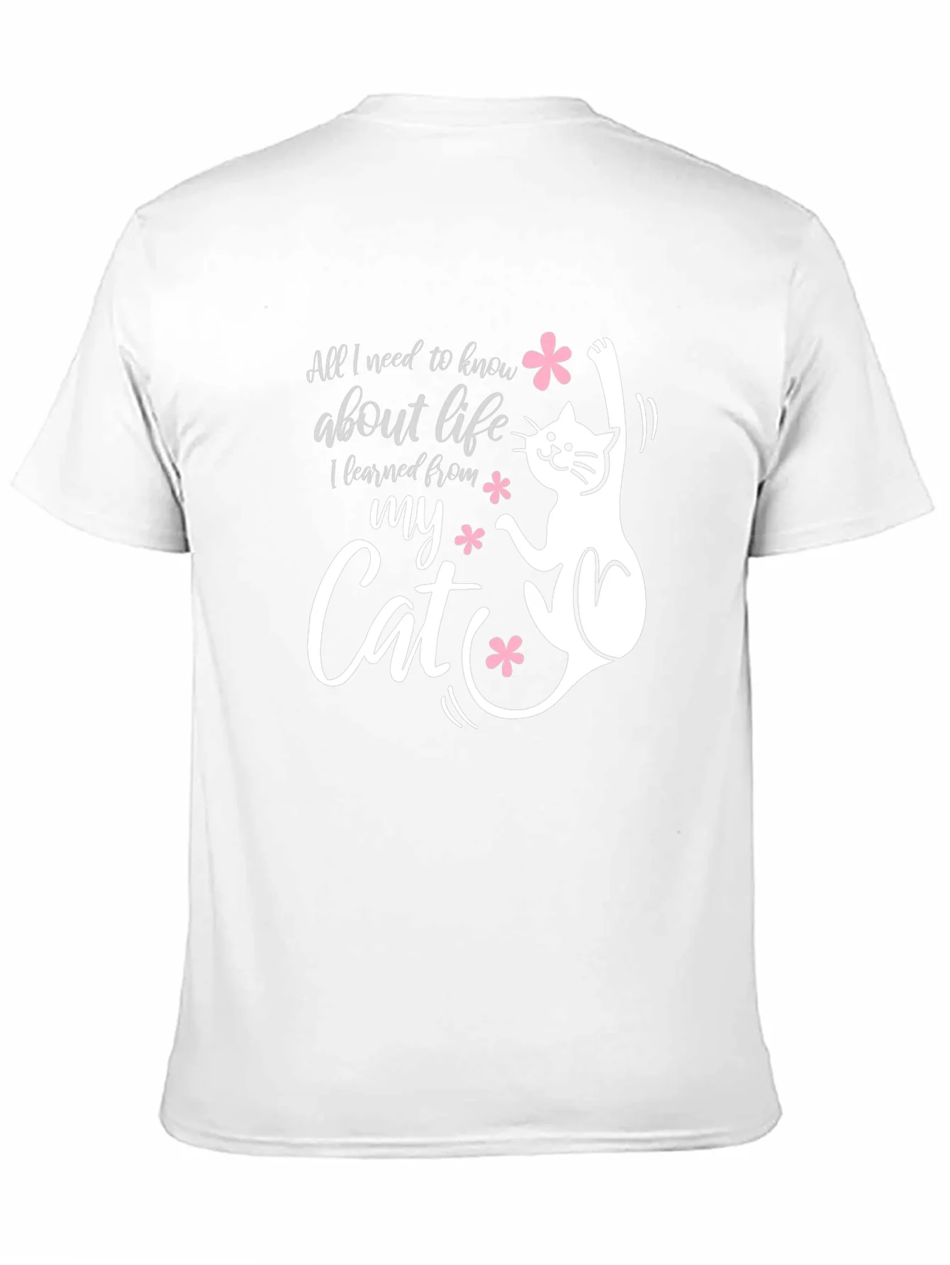 Cat Lover T-Shirt: Life Lessons from My Cat!