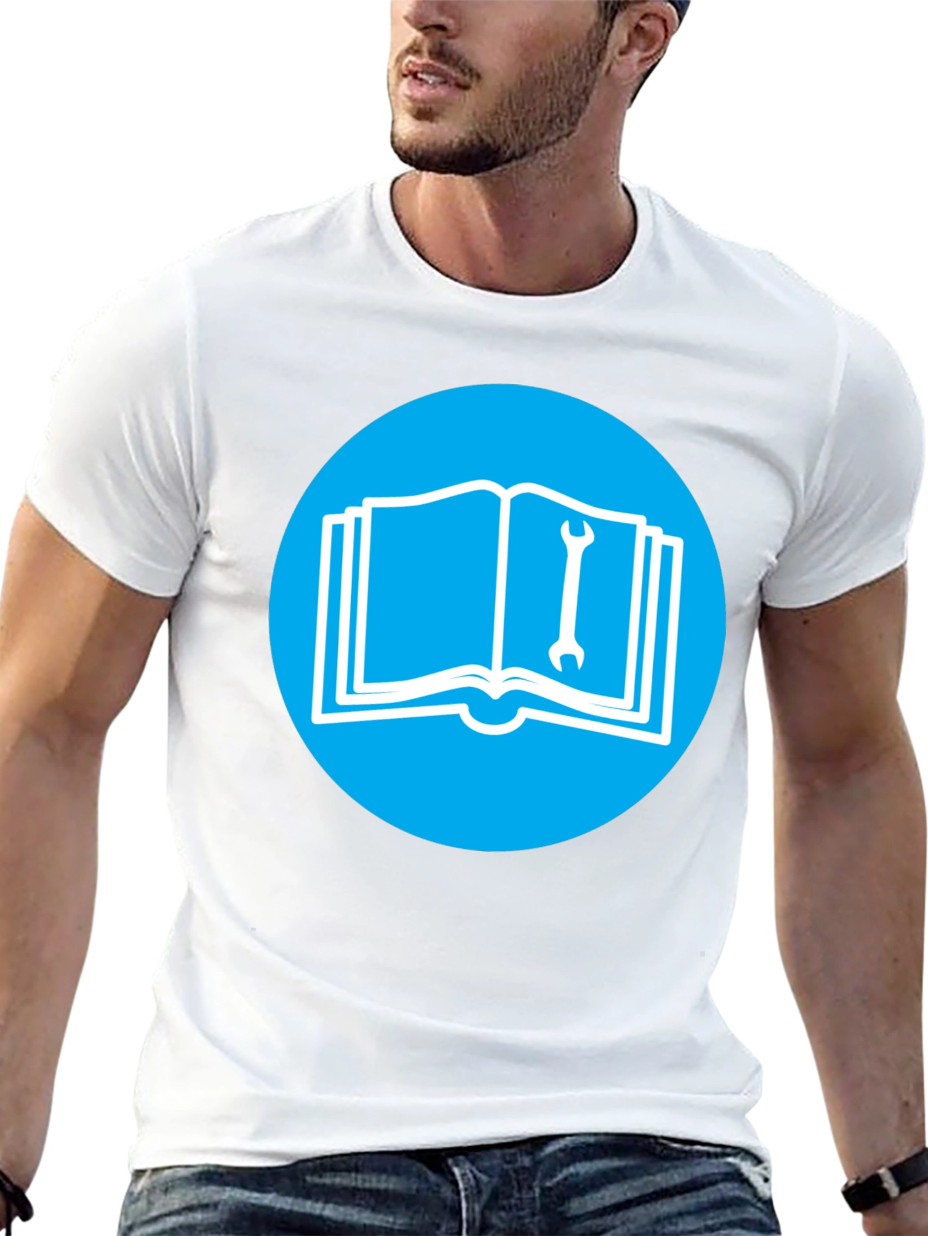 Mechanics Manual T-Shirt - Round Graphic Tee