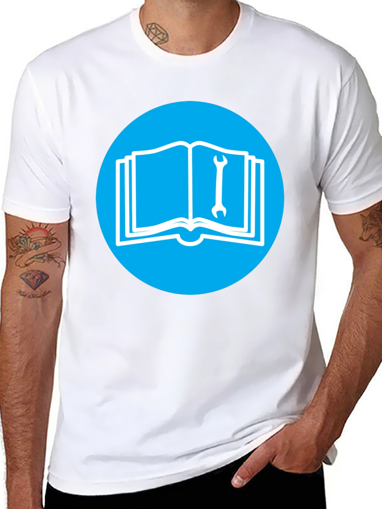 Mechanics Manual T-Shirt - Round Graphic Tee