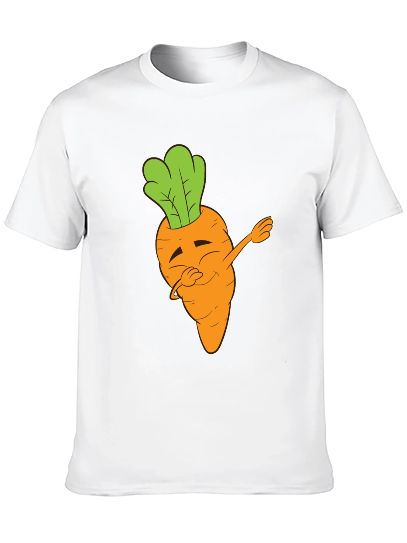 Dabbing Carrot Black T-Shirt