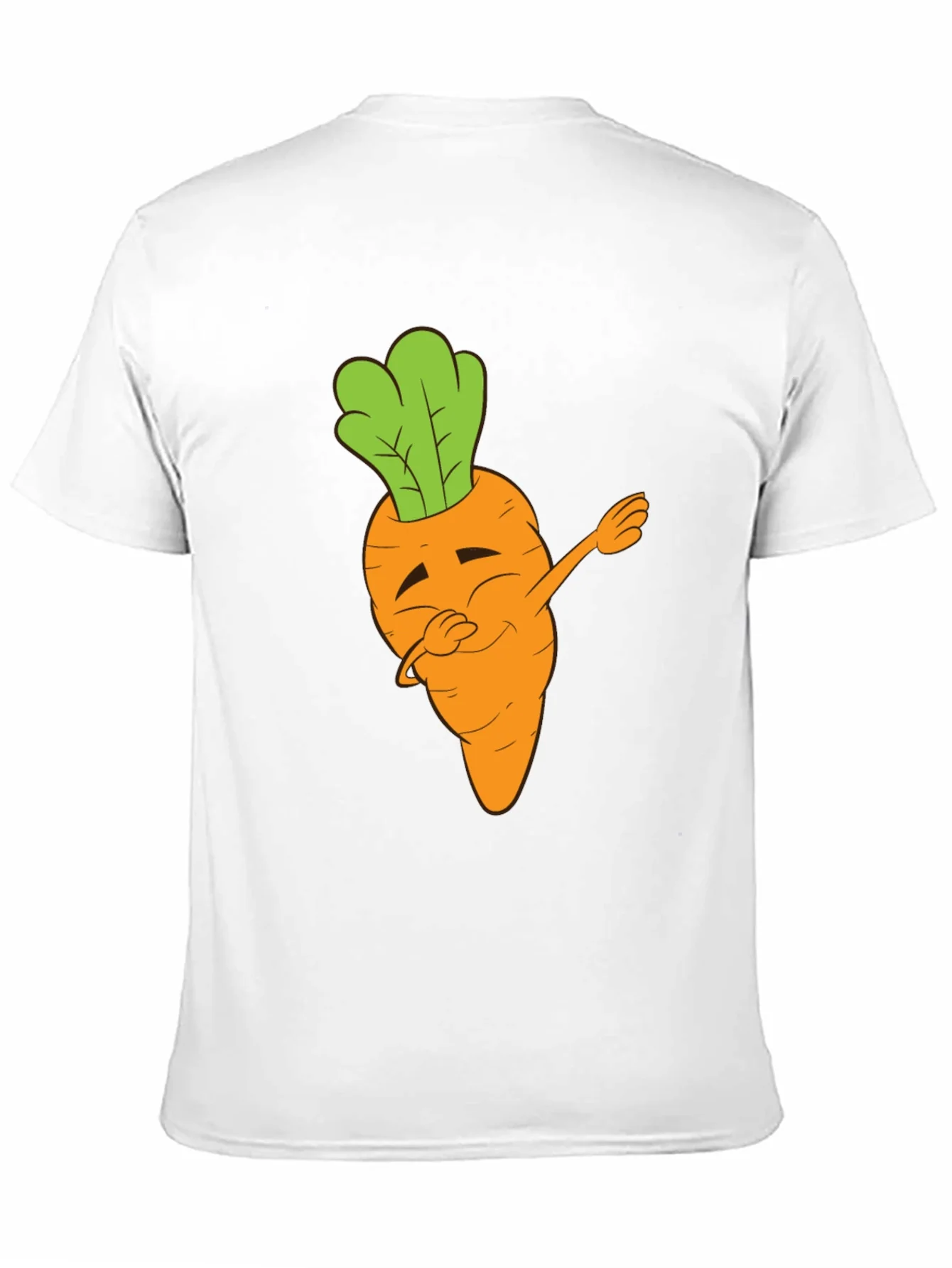 Dabbing Carrot Black T-Shirt
