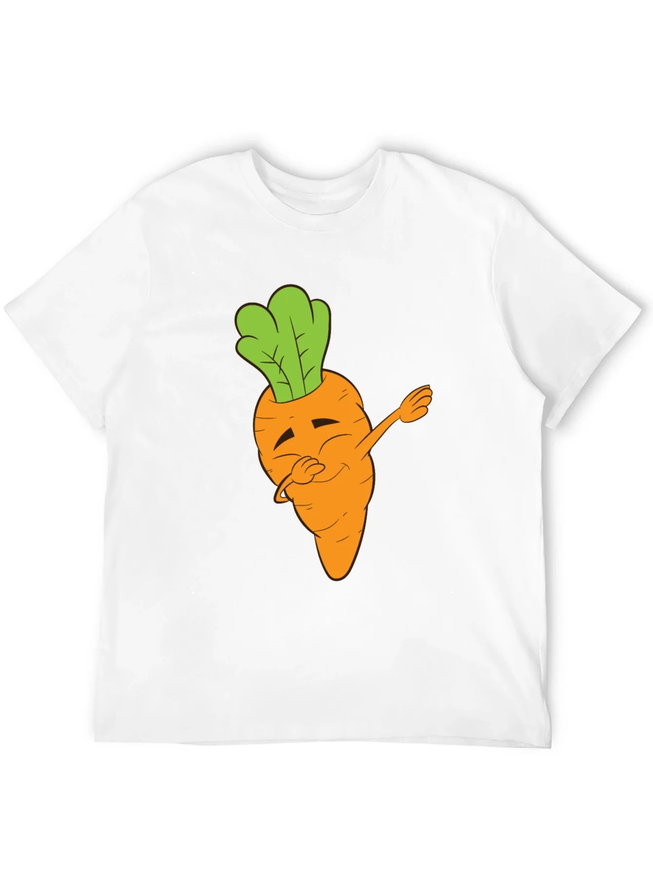 Dabbing Carrot Black T-Shirt