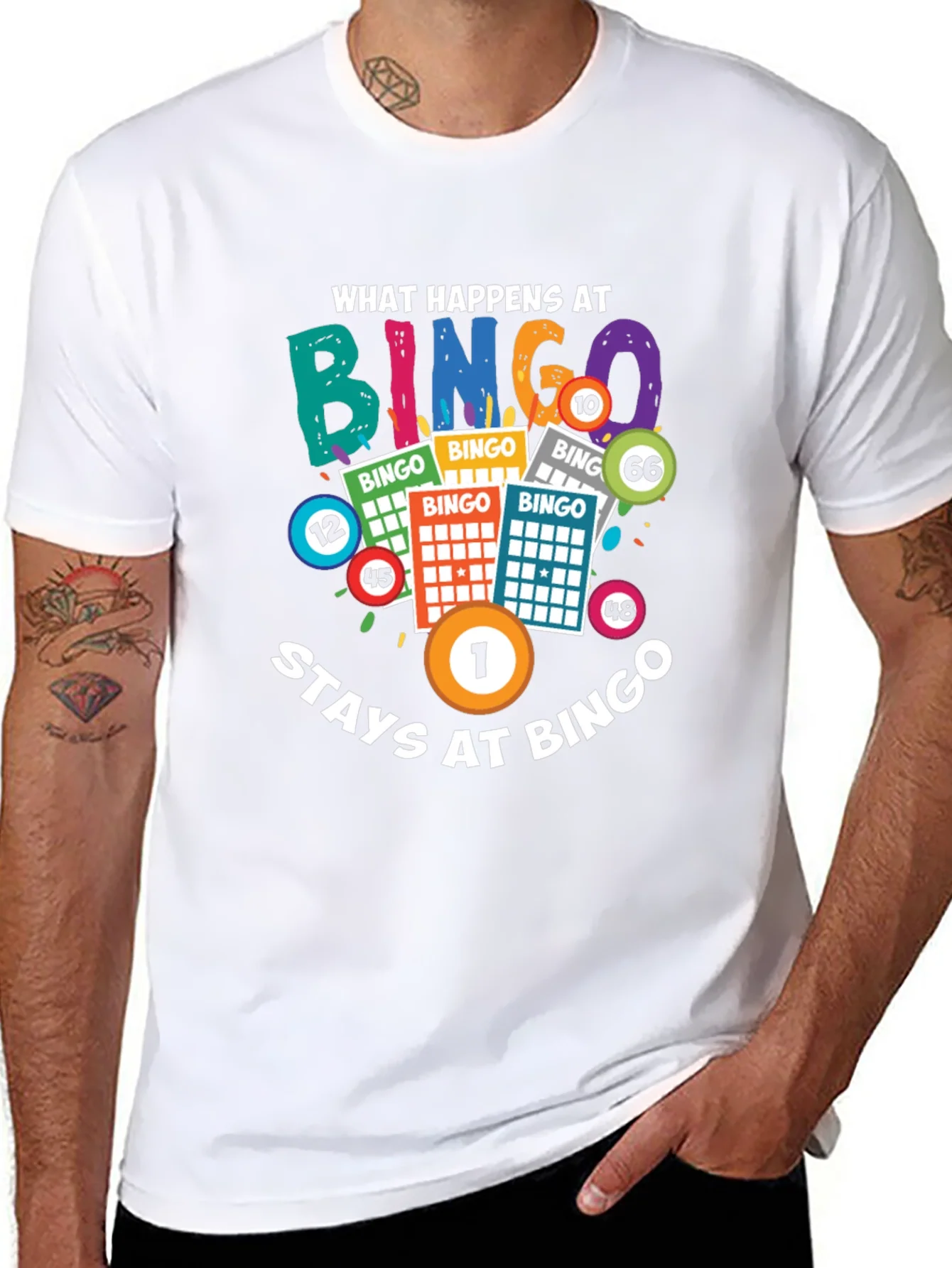 What Happens at Bingo Stays at Bingo T-Shirt