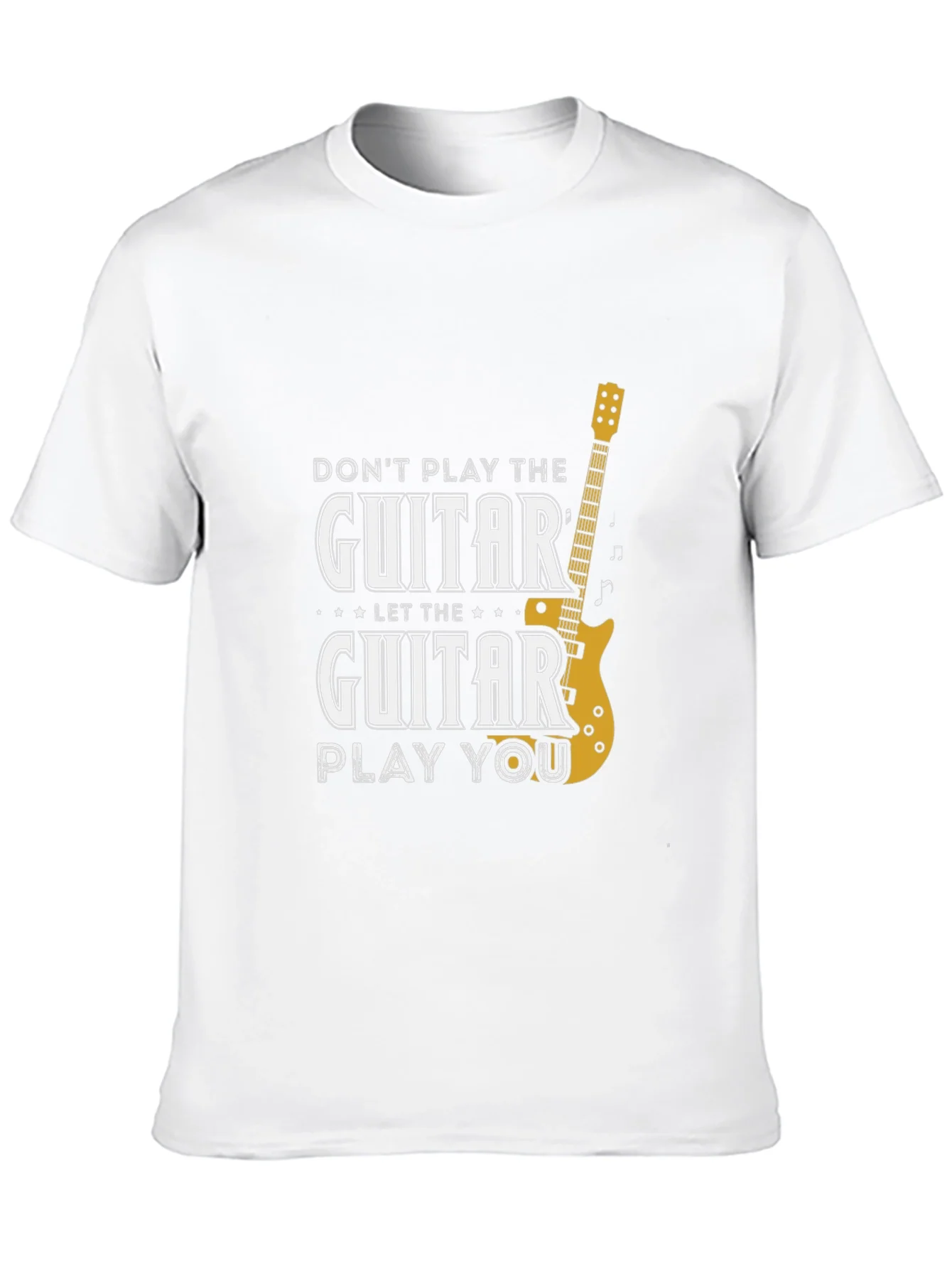 Guitar Play You Graphic T-Shirt - Black