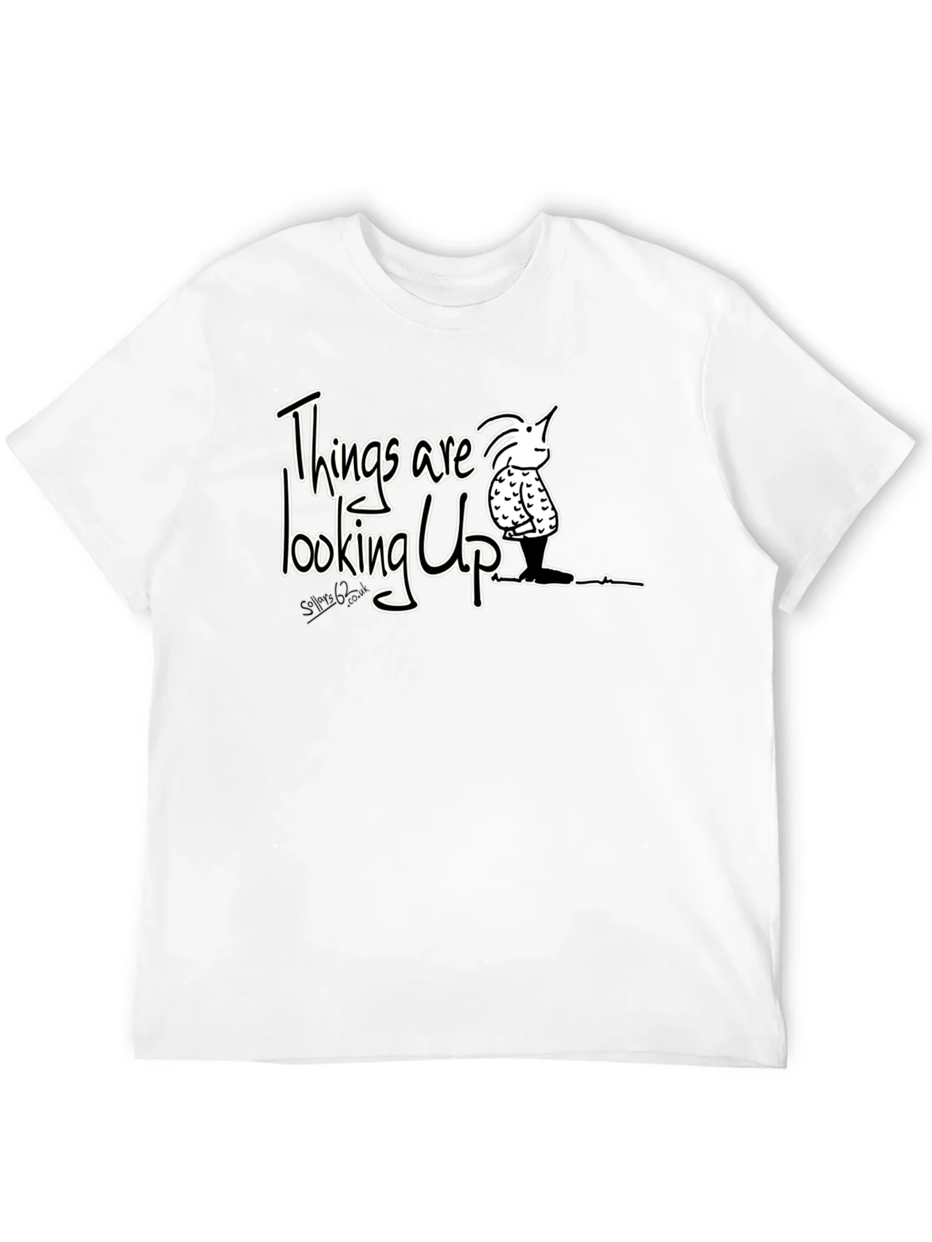 Optimistic Graphic Tee - Things Are Looking Up T-Shirt