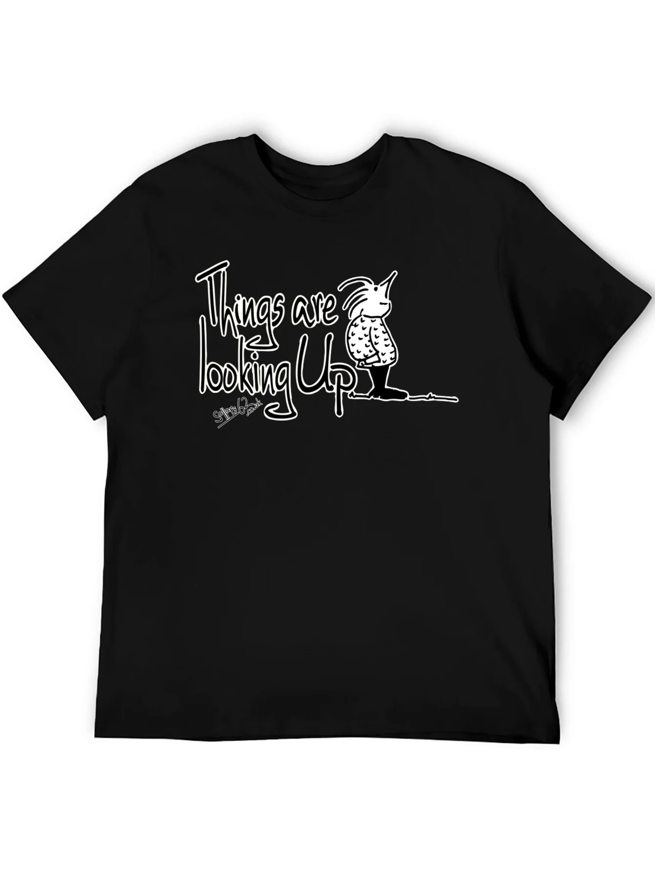 Optimistic Graphic Tee - Things Are Looking Up T-Shirt