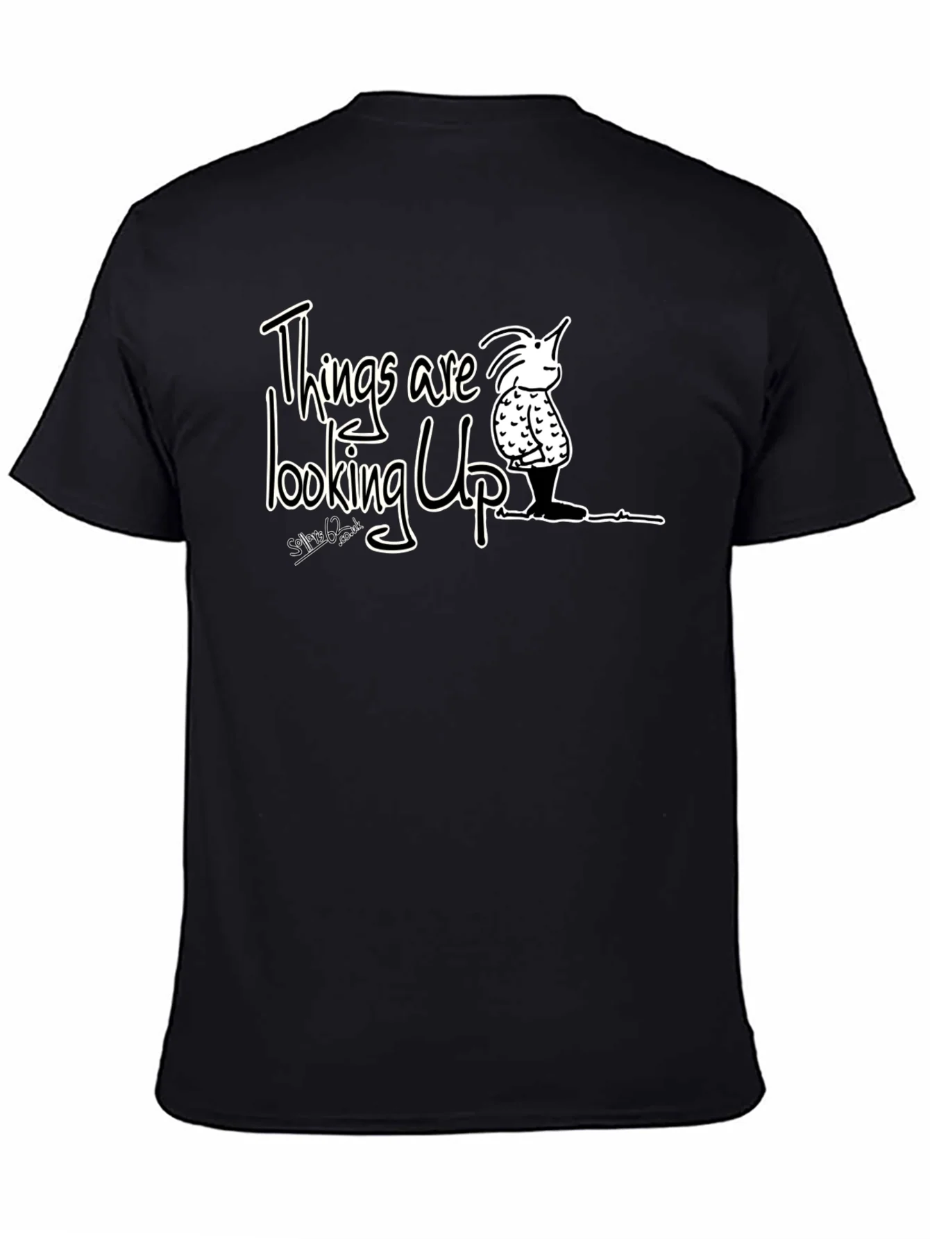 Optimistic Graphic Tee - Things Are Looking Up T-Shirt