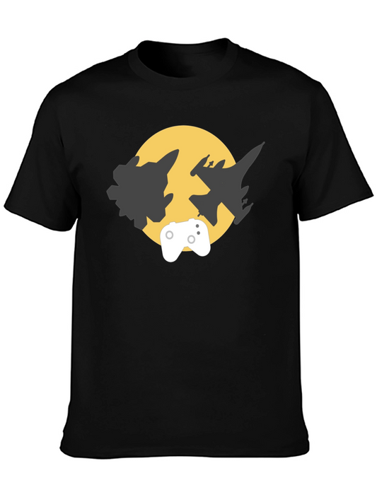 Gaming Jets Black T-Shirt