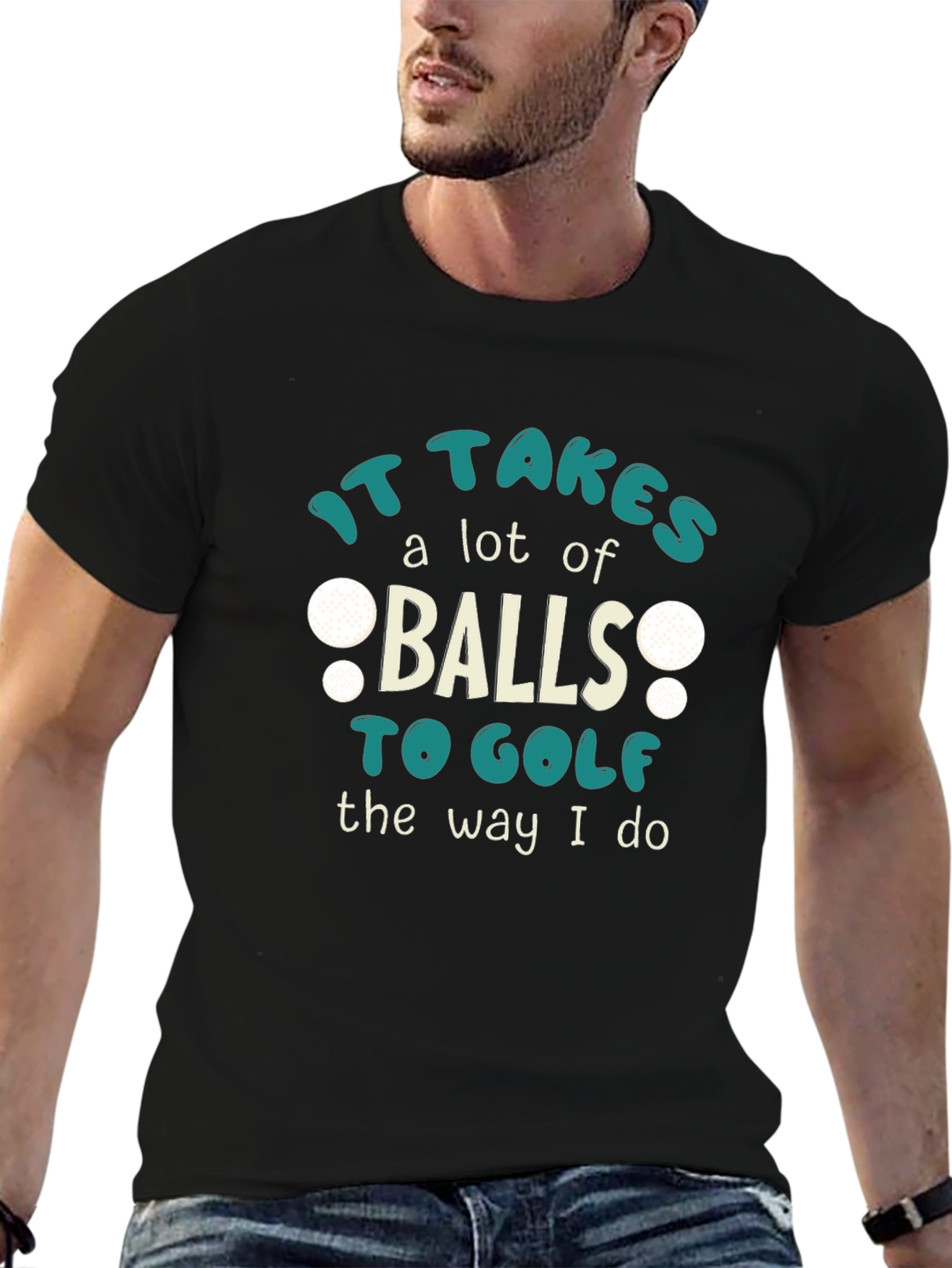 It Takes Balls To Golf T-Shirt