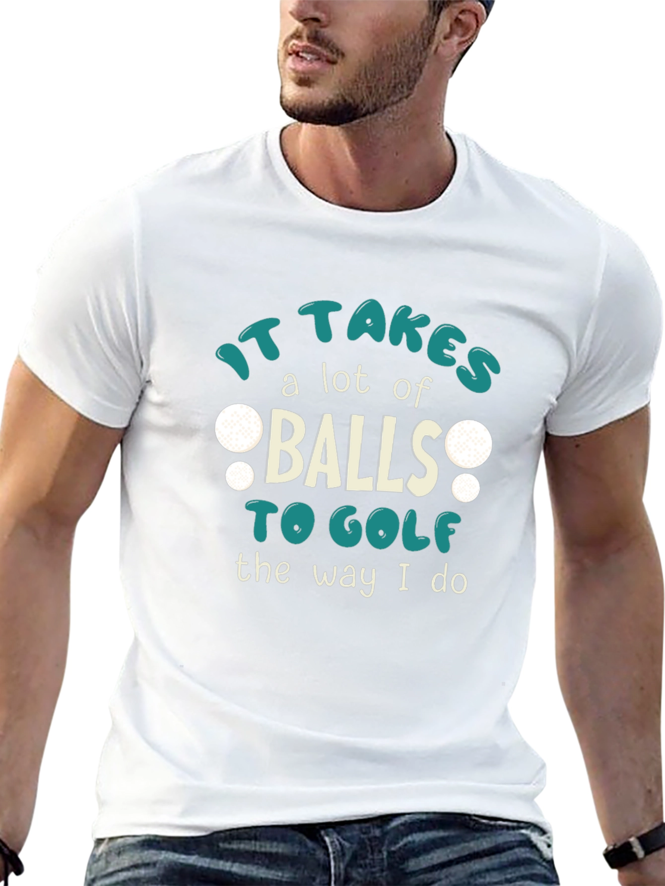 It Takes Balls To Golf T-Shirt