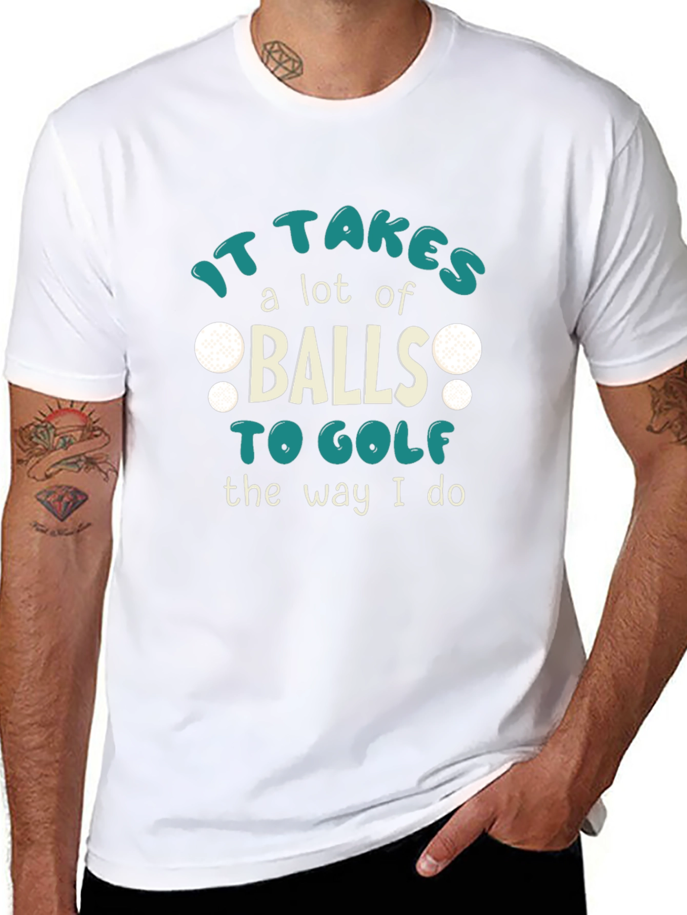 It Takes Balls To Golf T-Shirt