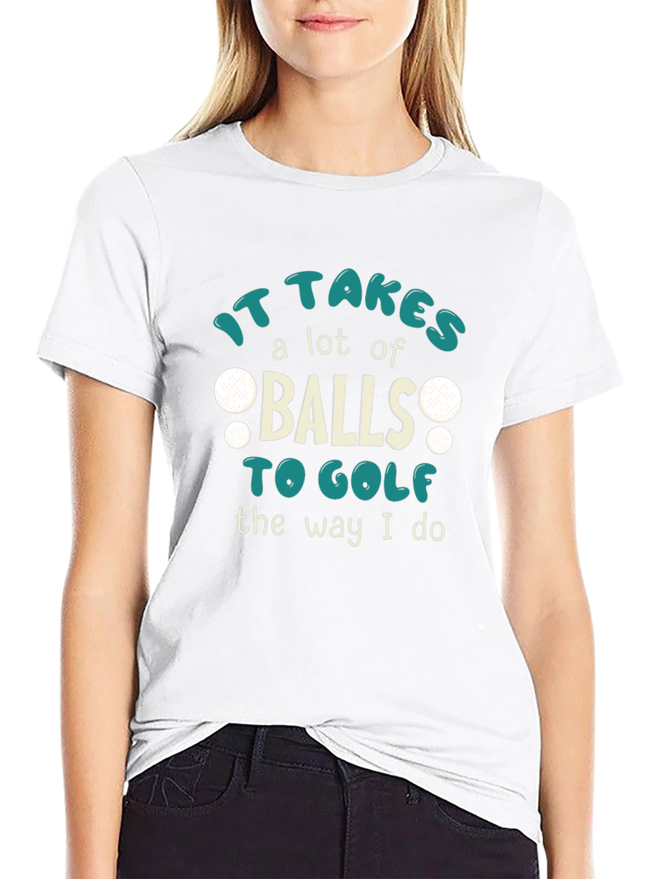 It Takes Balls To Golf T-Shirt