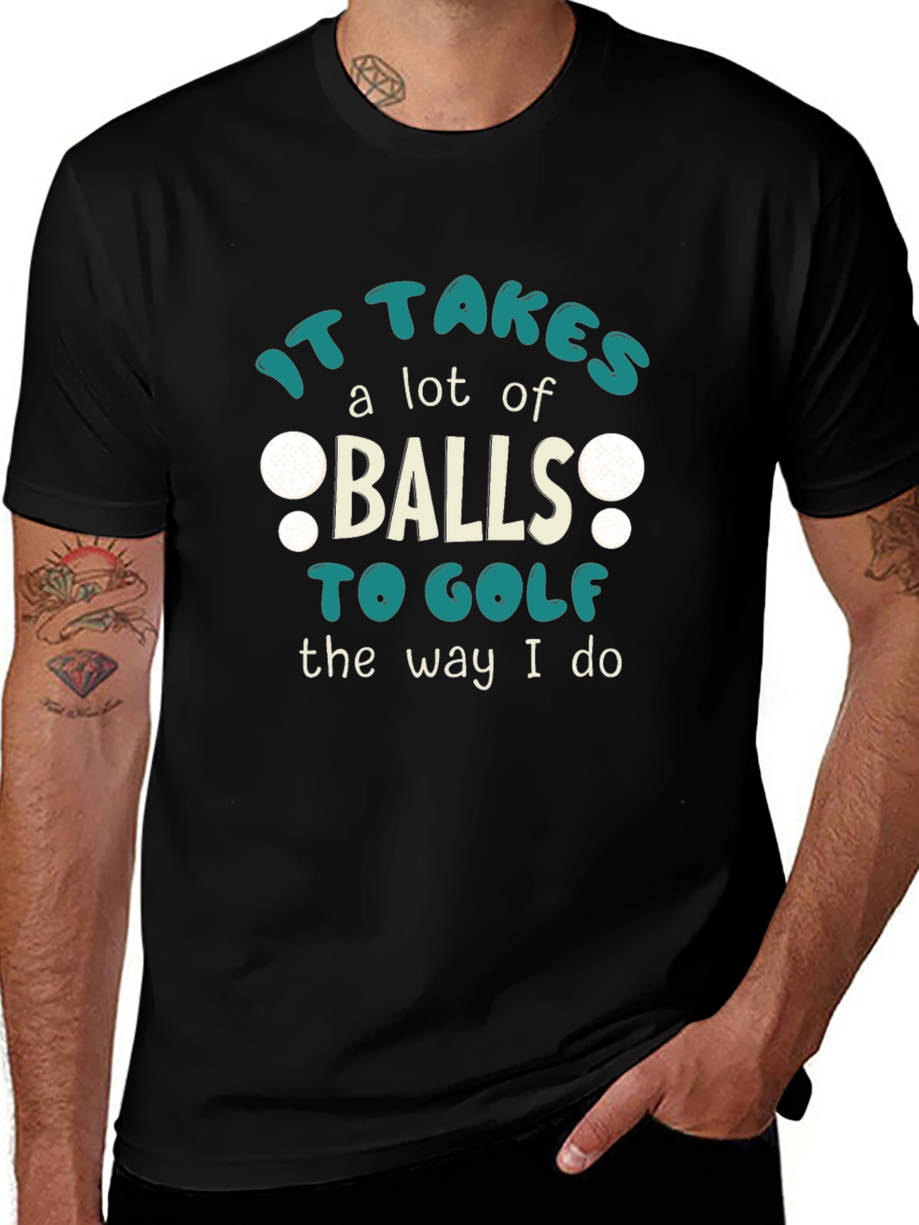 It Takes Balls To Golf T-Shirt