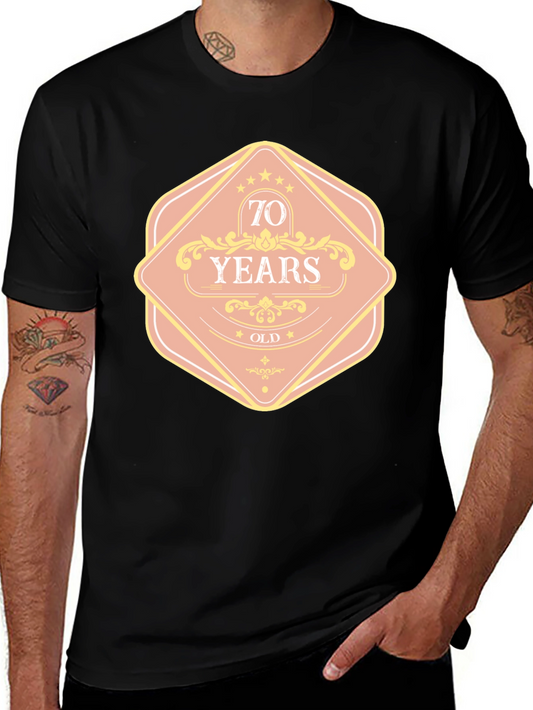 70 Years Old T-Shirt Vintage Style
