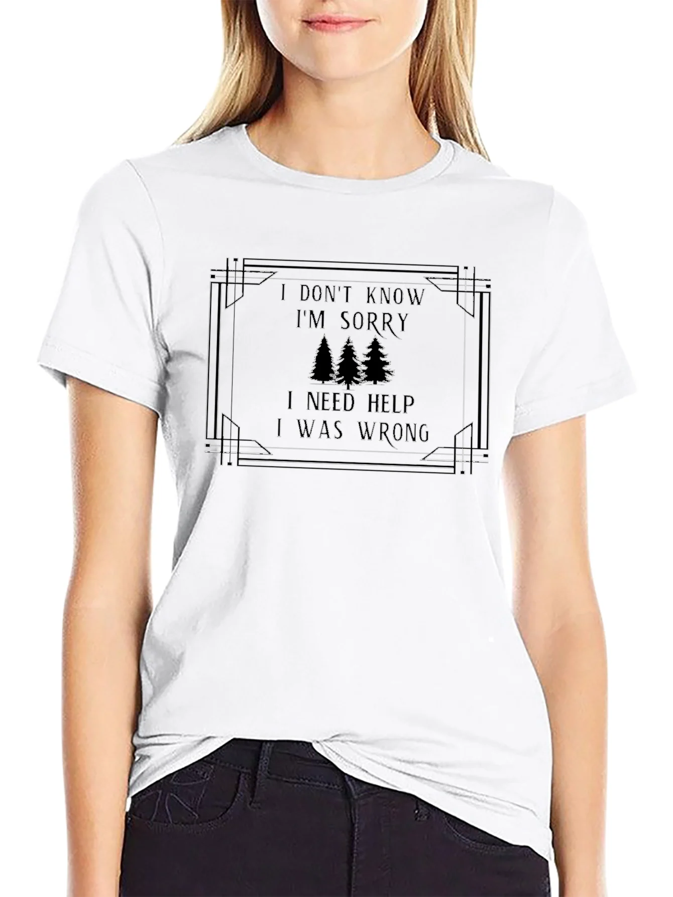 I Dont Know Im Sorry Graphic Tee
