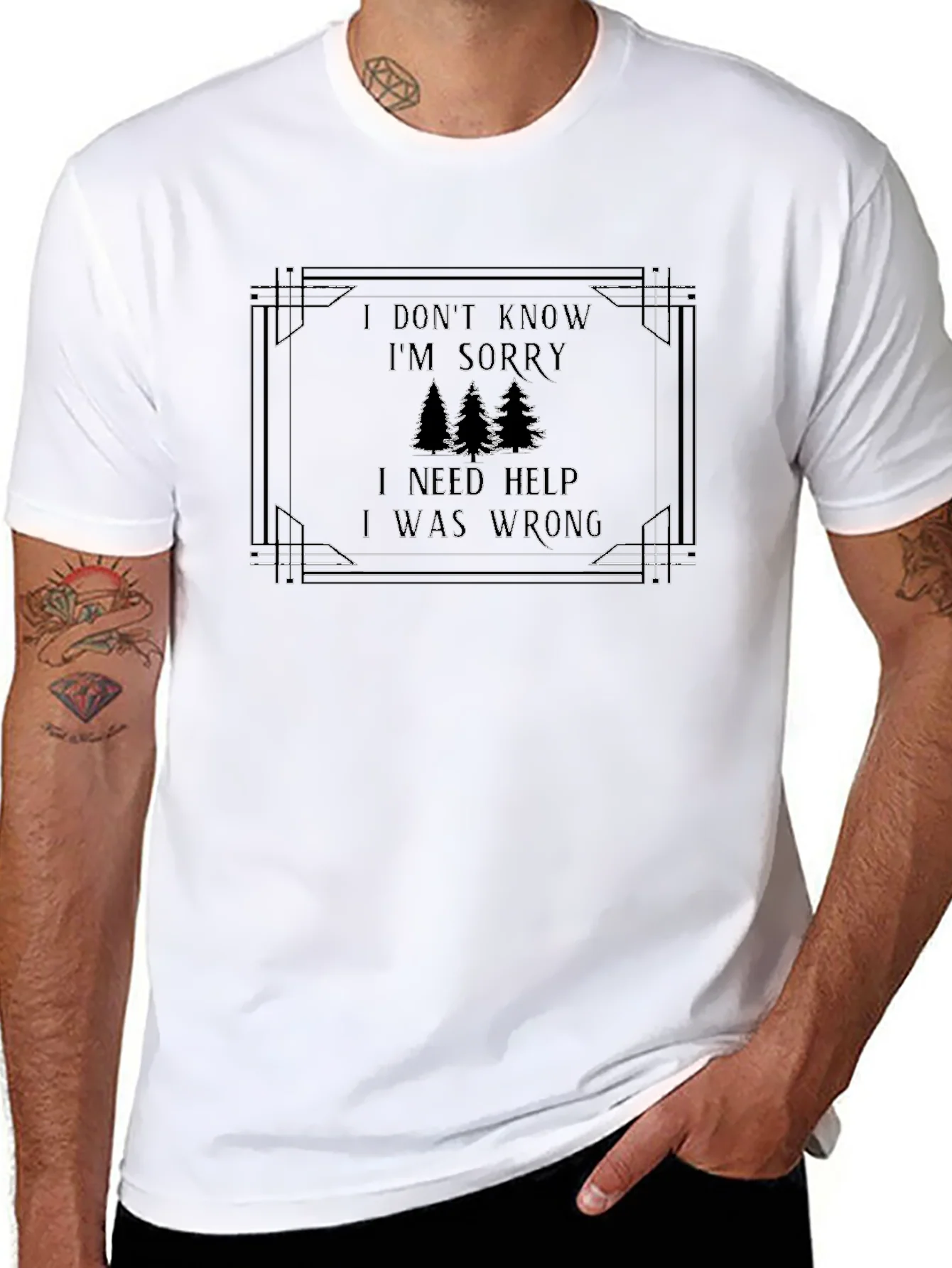 I Dont Know Im Sorry Graphic Tee