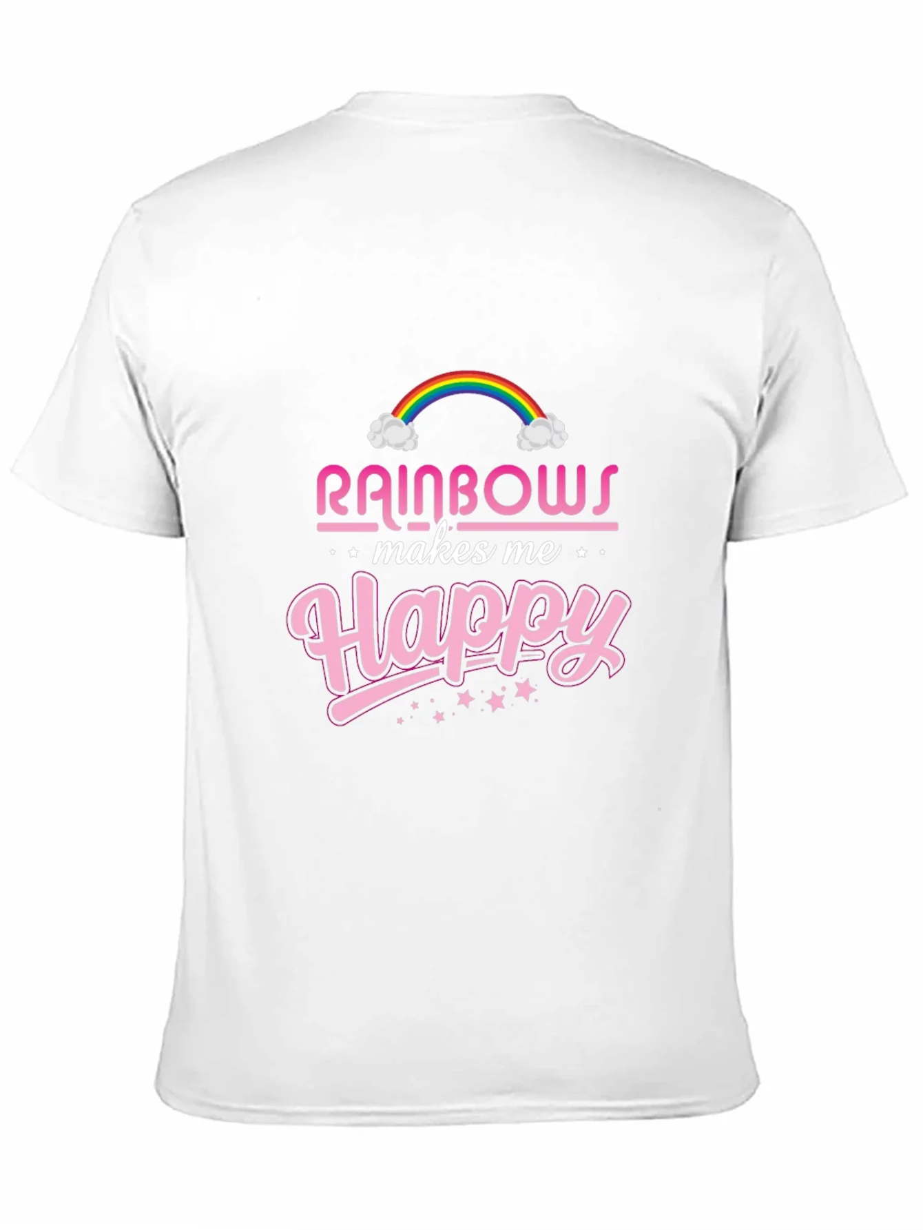 Rainbows Make Me Happy Graphic Tee