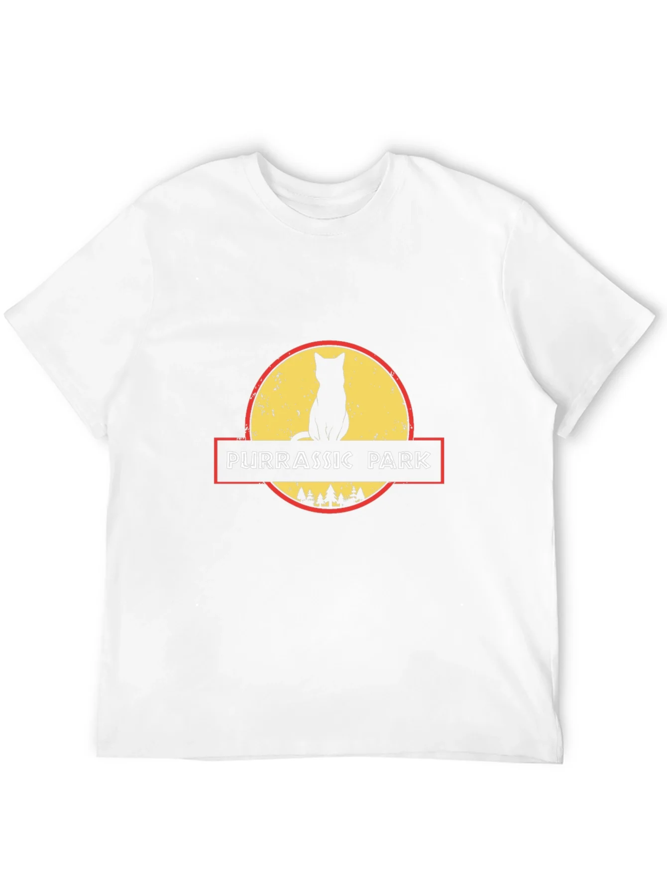 Purrassic Park Black T-Shirt - Cat Lover Tee