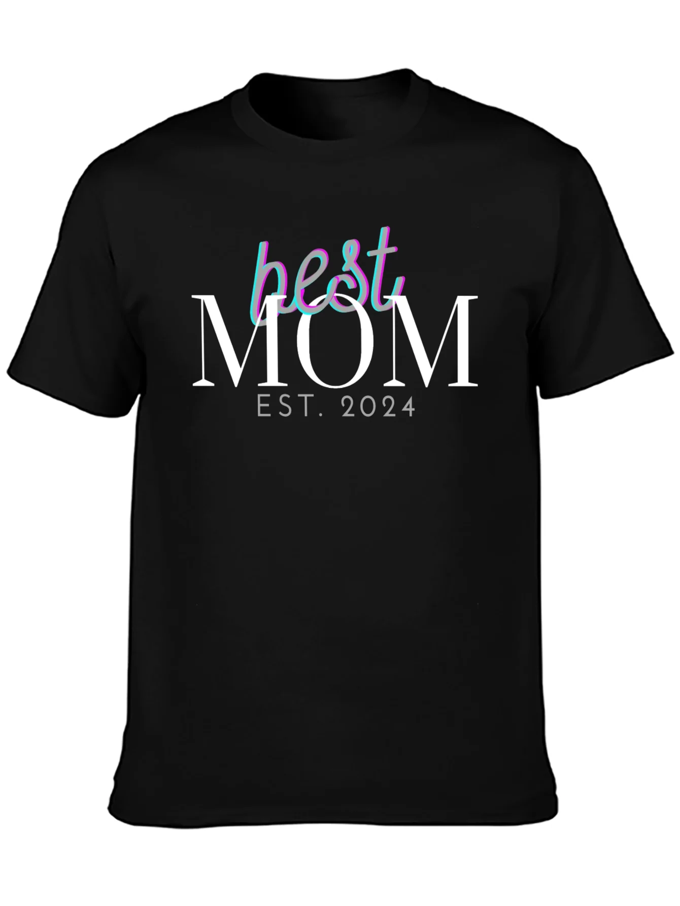 Best Mom Est. 2024 T-Shirt - New Mom Gift