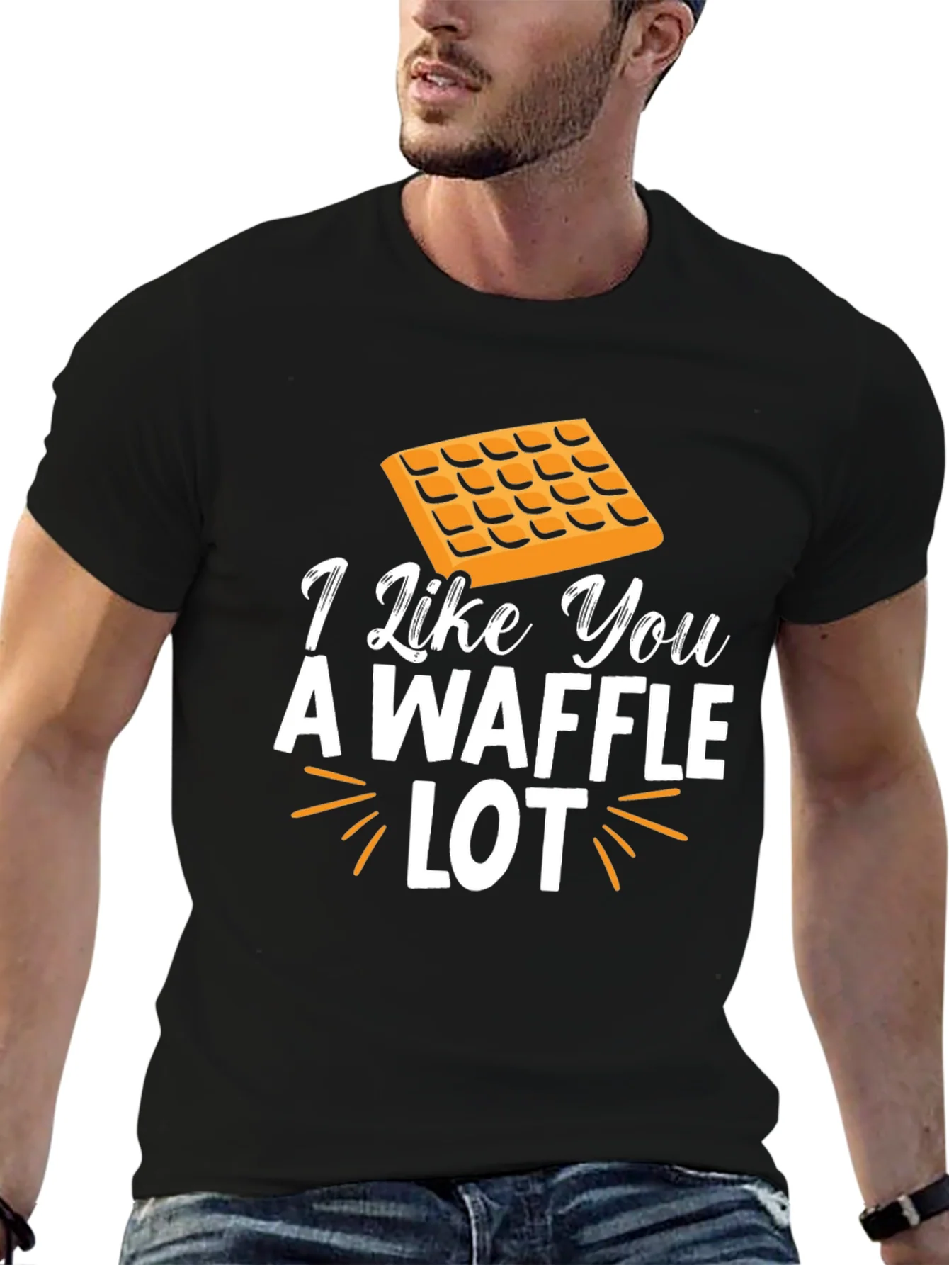 I Like You A Waffle Lot Novelty T-Shirt