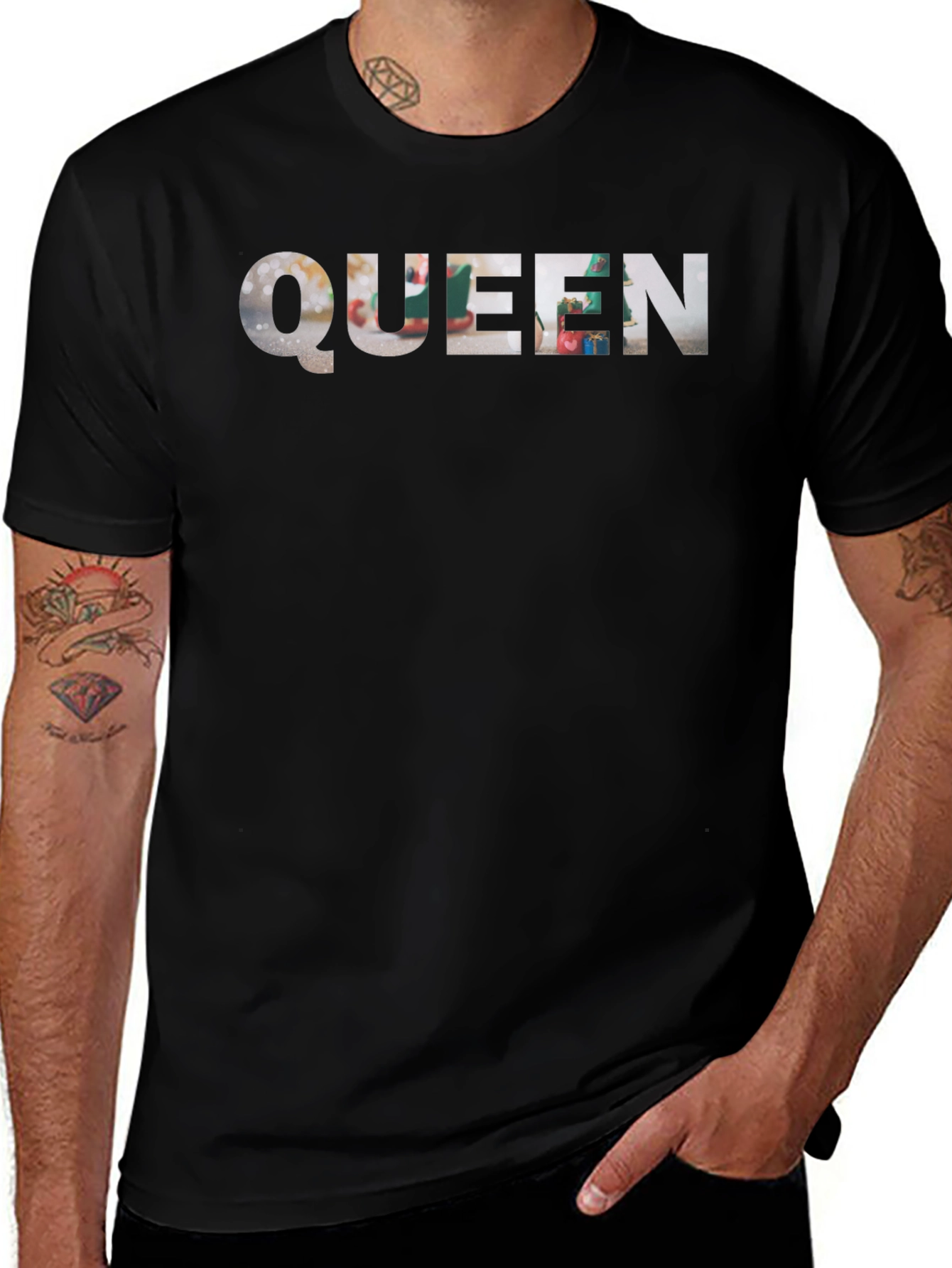Queen Christmas Tree T-Shirt