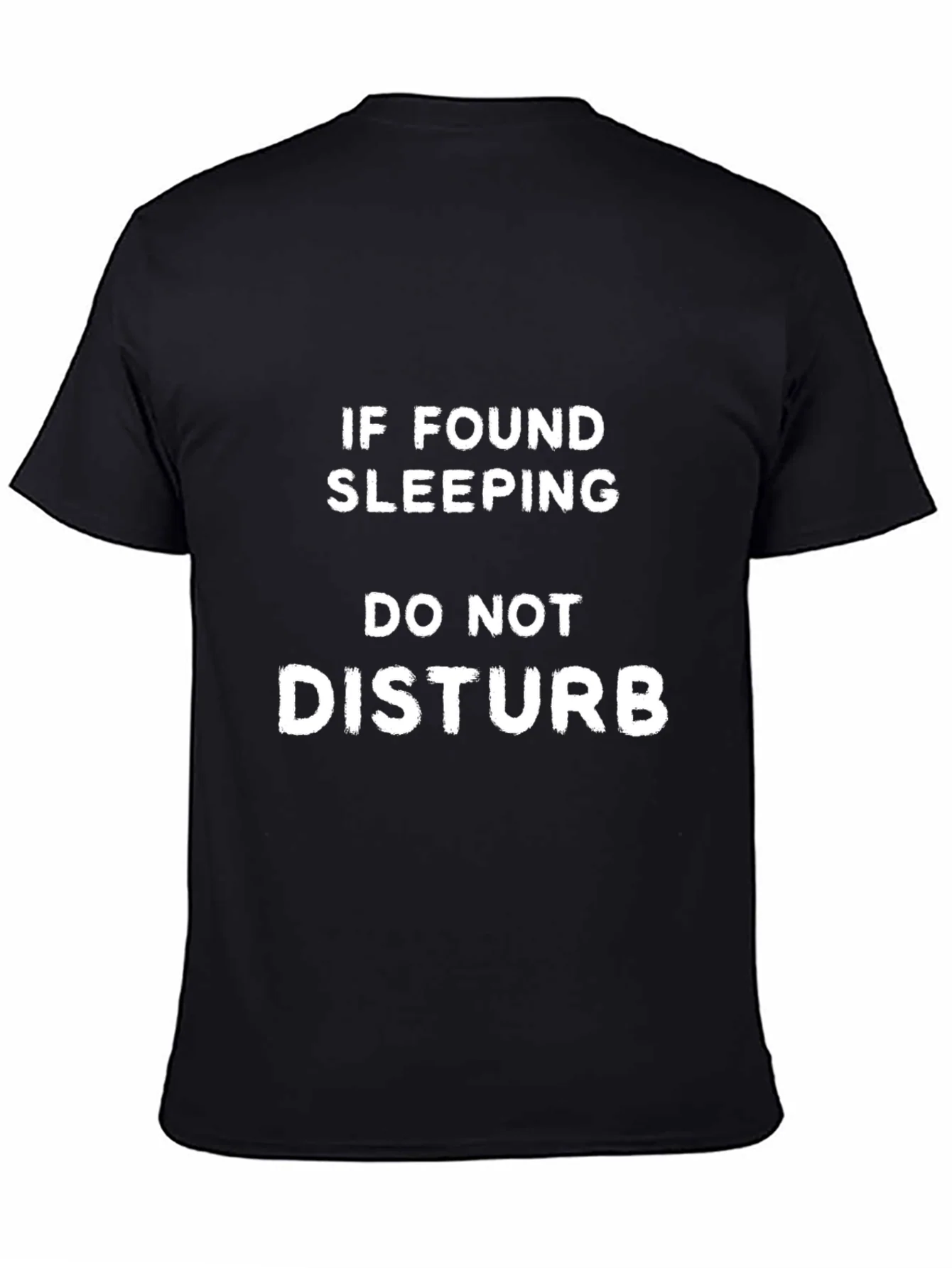 Funny Sleeping Graphic Tee - Do Not Disturb